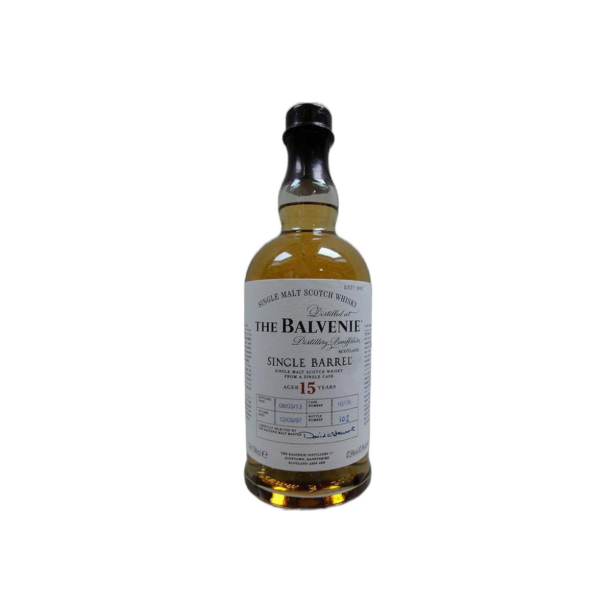 The Balvenie Single Cask 1997 15 Years Single Malt Whisky