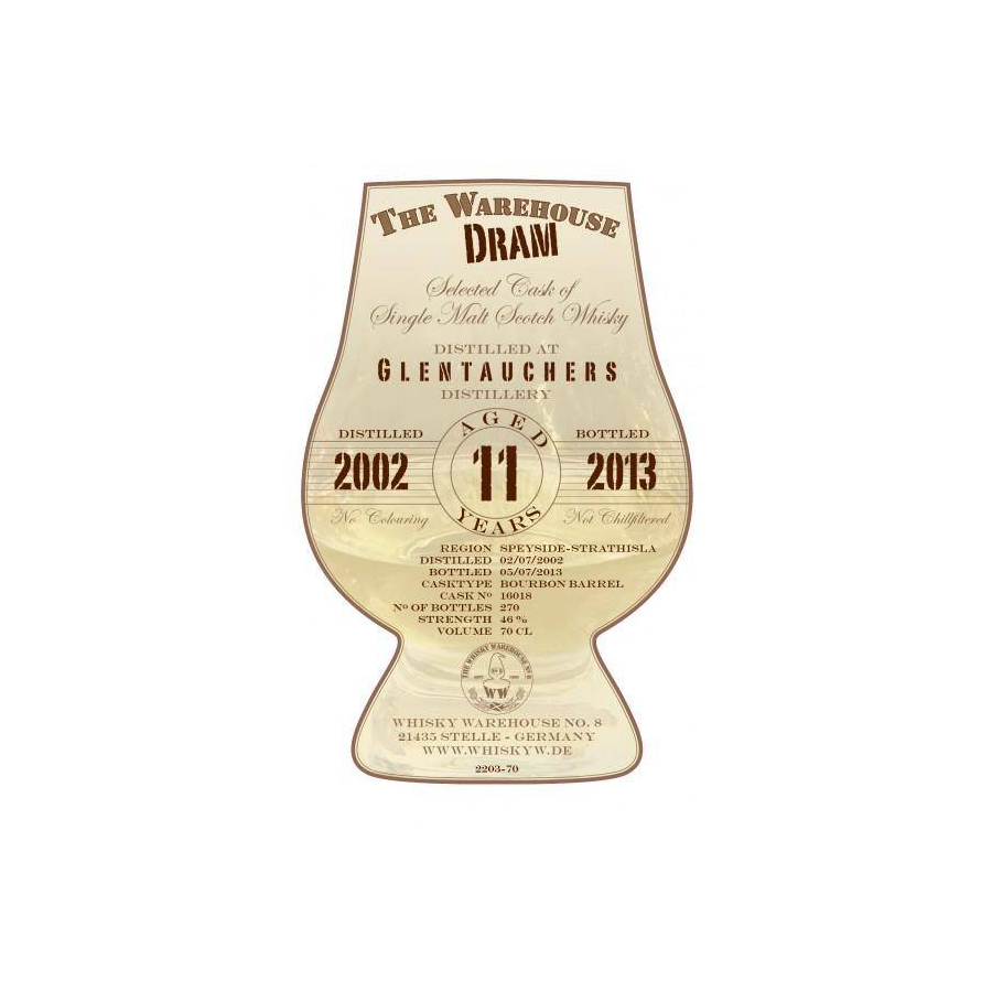 Glentauchers 2002 11 Years Single Malt Whisky 2