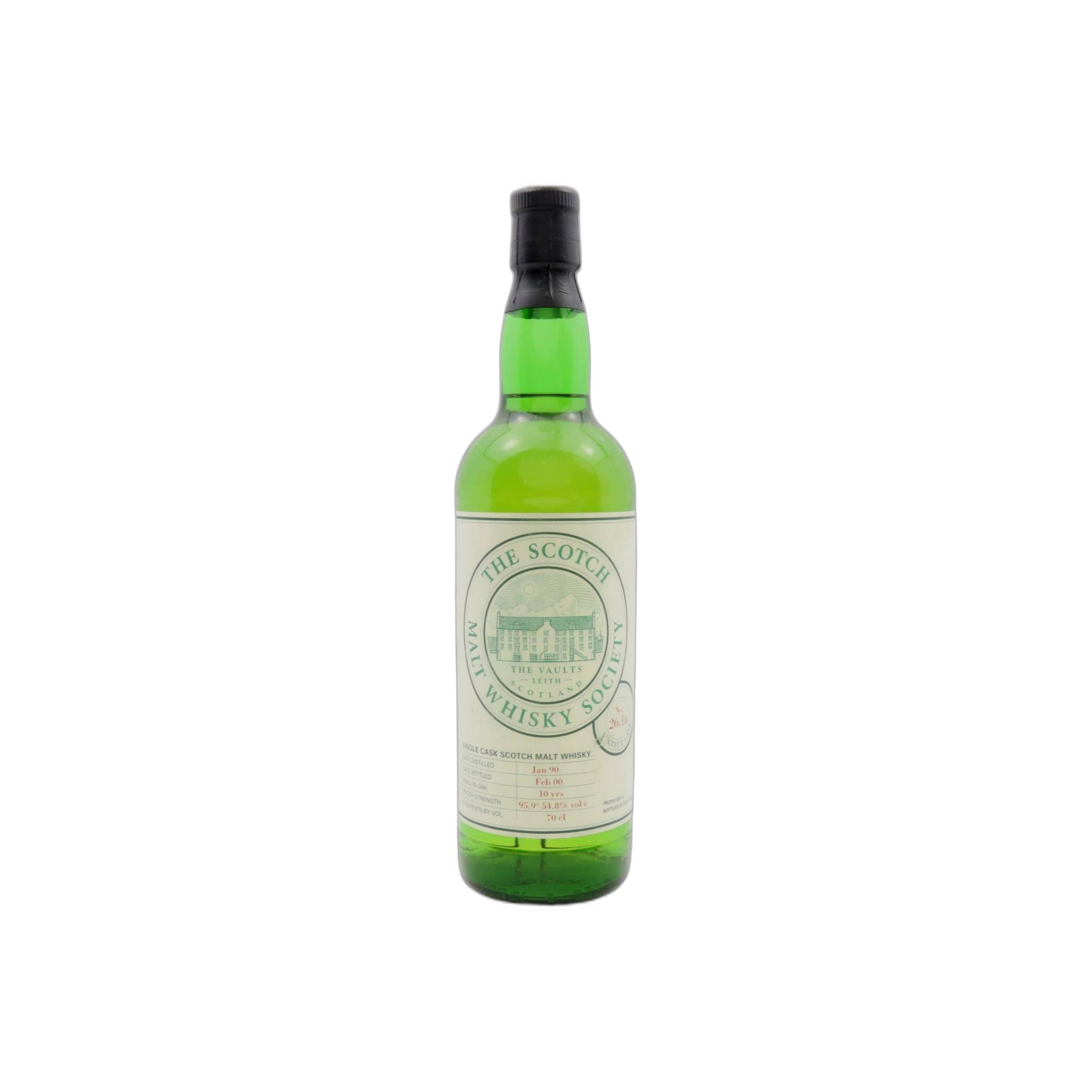 The Scotch Malt Whisky Society 1990 10 Years Single Malt Whisky