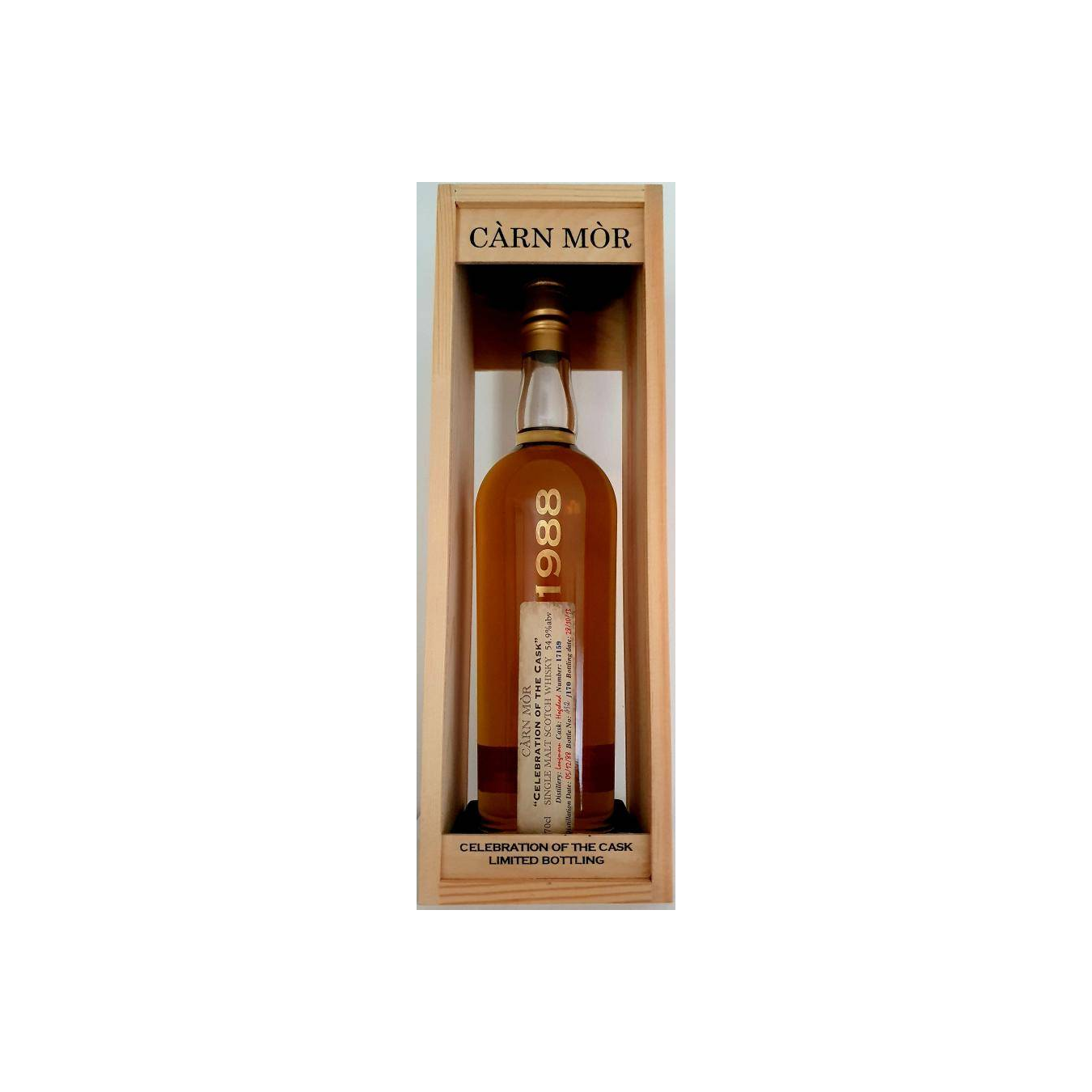 Longmorn 1988 24 Years Single Malt Whisky 3