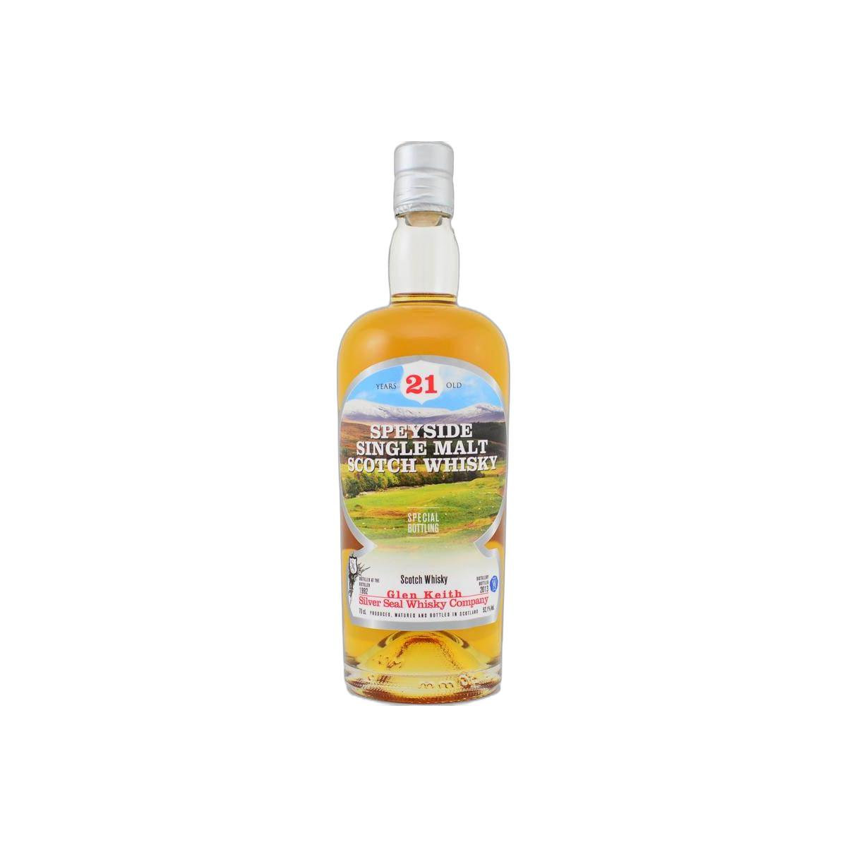 Glen Keith 1992 21 Years Single Malt Whisky