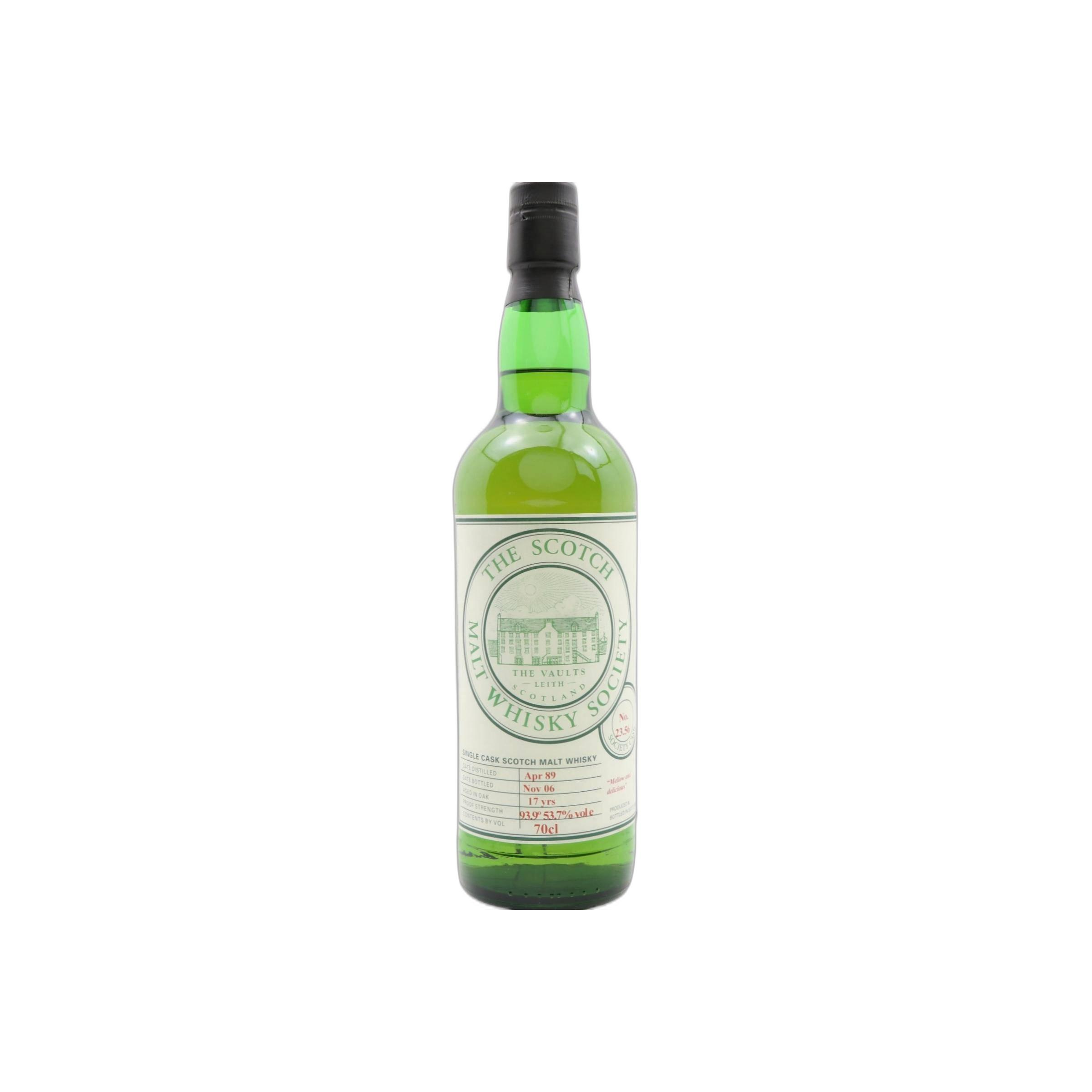 The Scotch Malt Whisky Society 1989 17 Years Single Malt Whisky