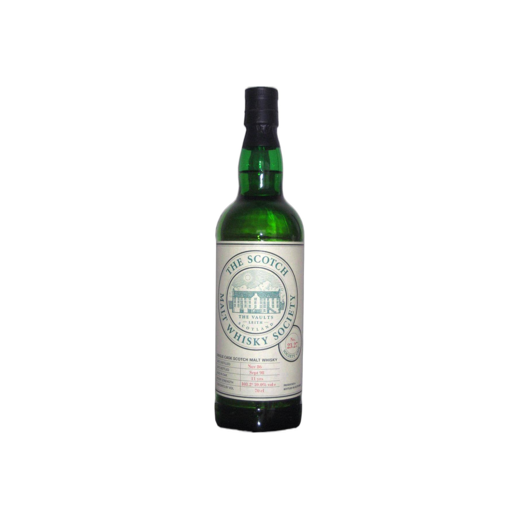 The Scotch Malt Whisky Society 1986 11 Years Single Malt Whisky