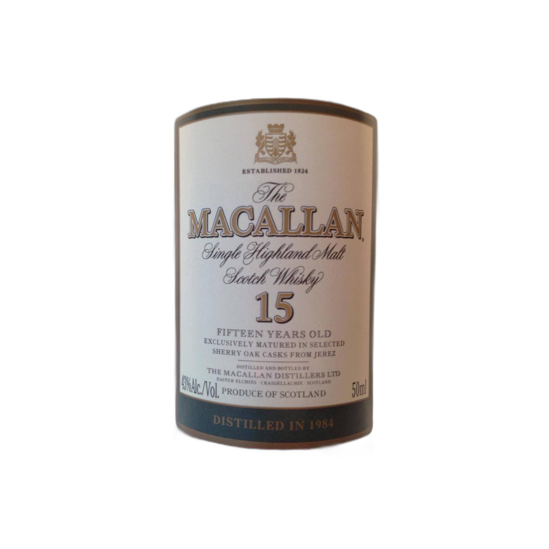 The Macallan 1984 15 Years Single Malt Whisky 3