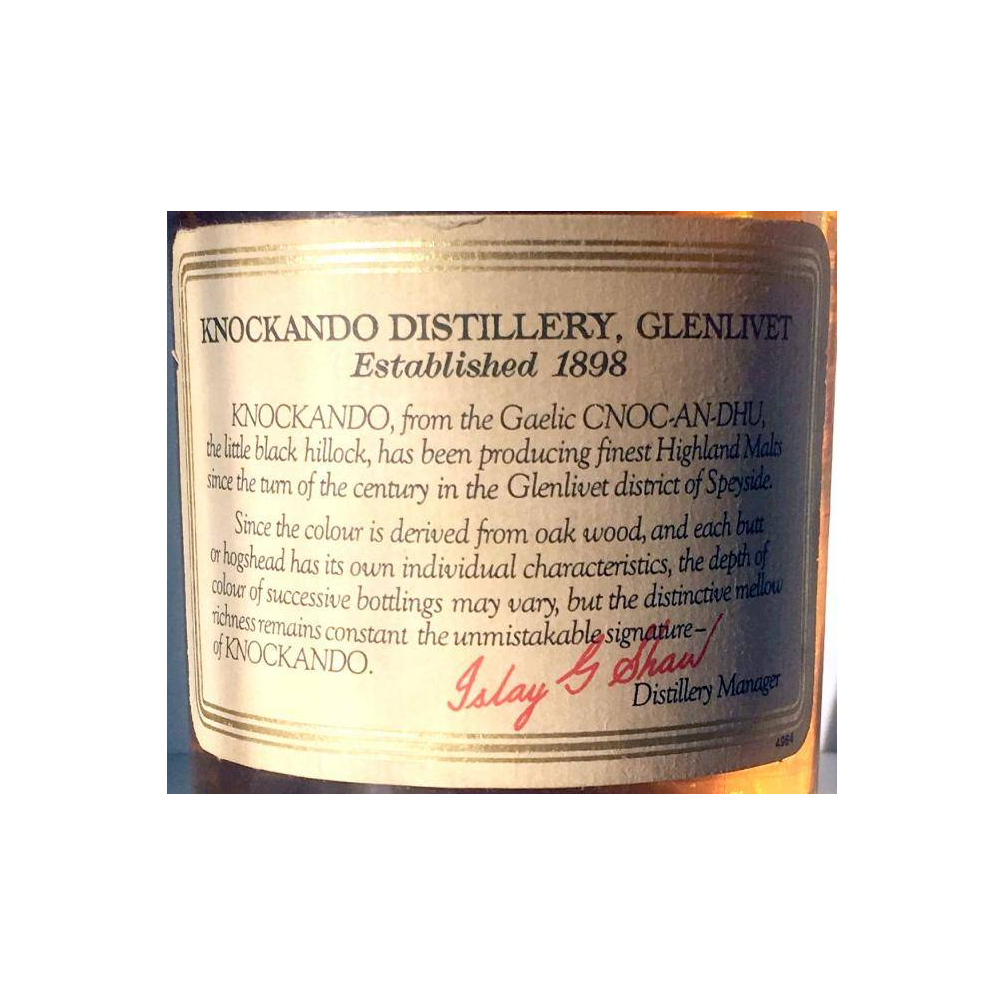 Knockando 1967 13 Years Single Malt Whisky 2