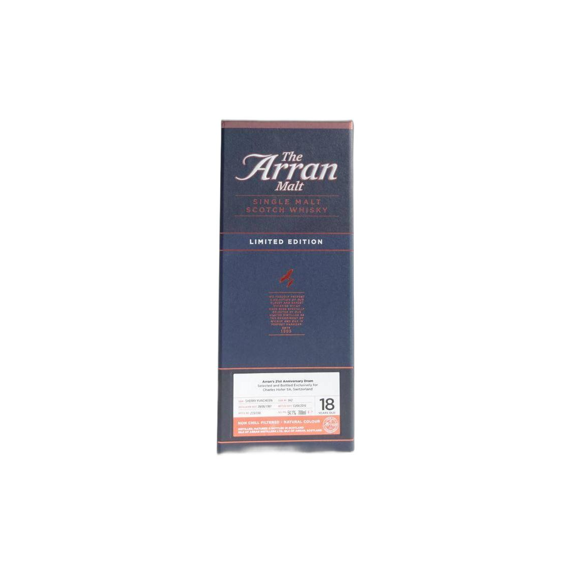 Arran 1997 18 Years Single Malt Whisky 3