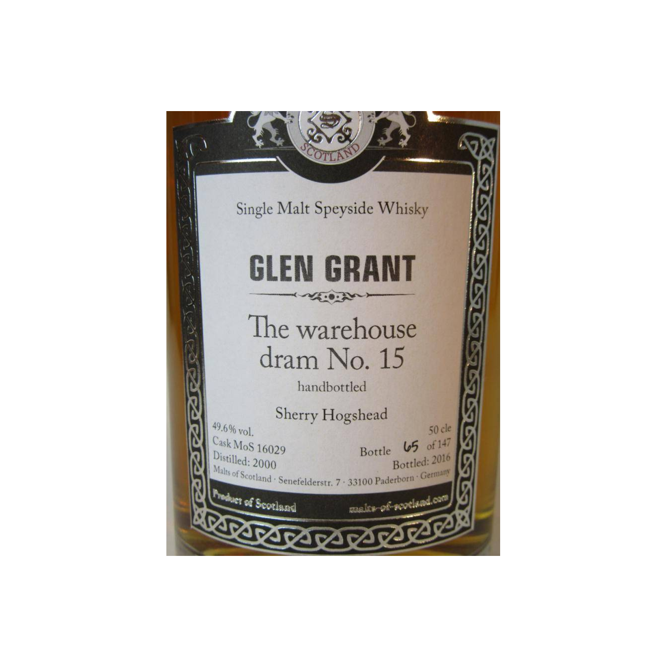 Glen Grant 2000 16 Years Single Malt Whisky 2