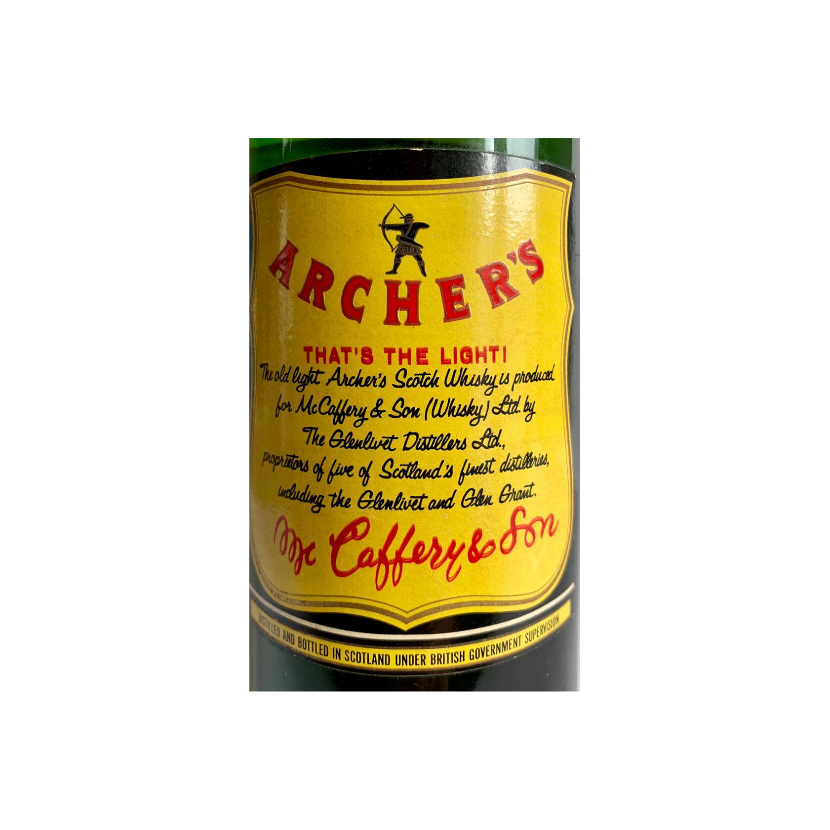 Archer's Very Special Old Light Blended Scotch Whisky 3