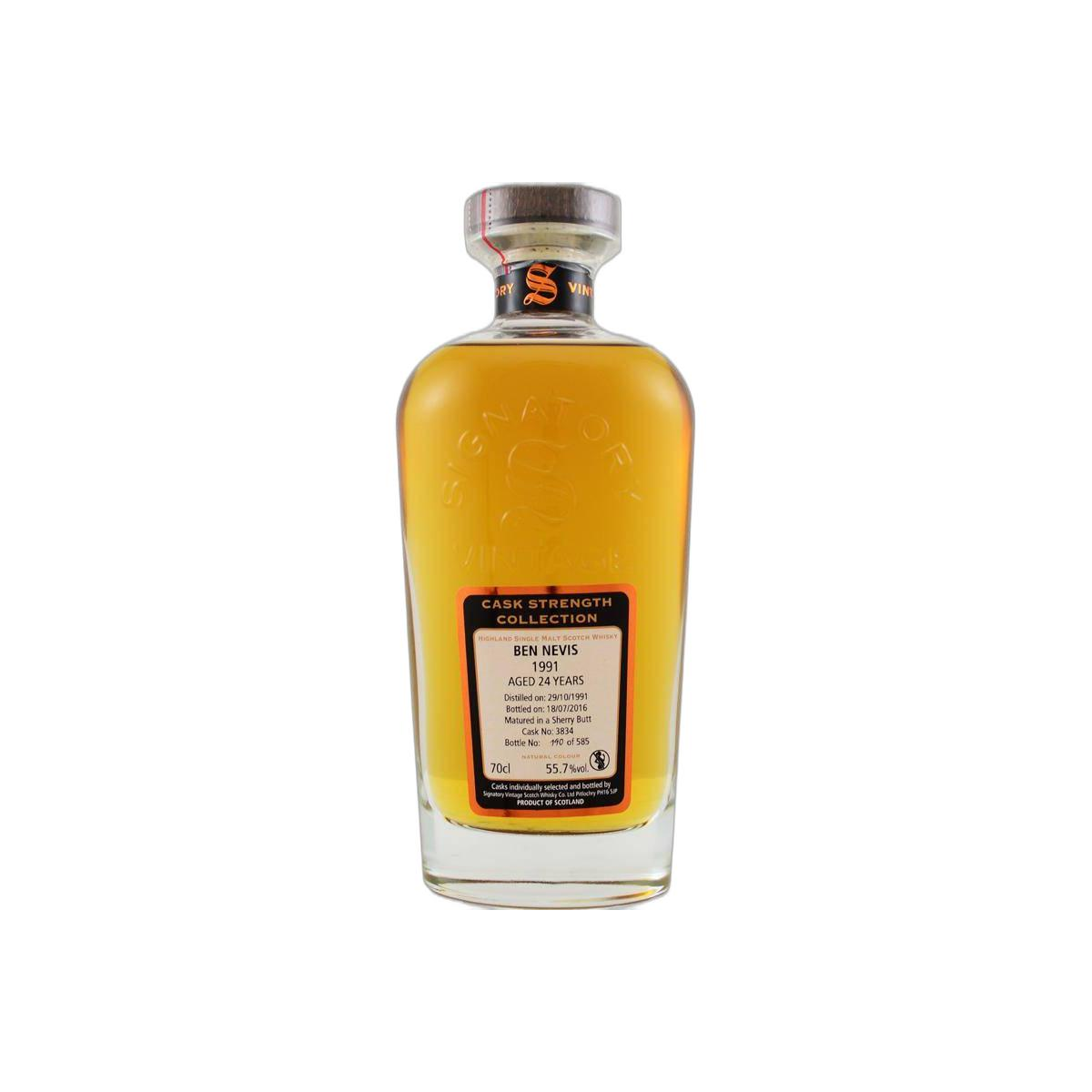 Ben Nevis Cask Strength Collection 1991 24 Years Single Malt Whisky