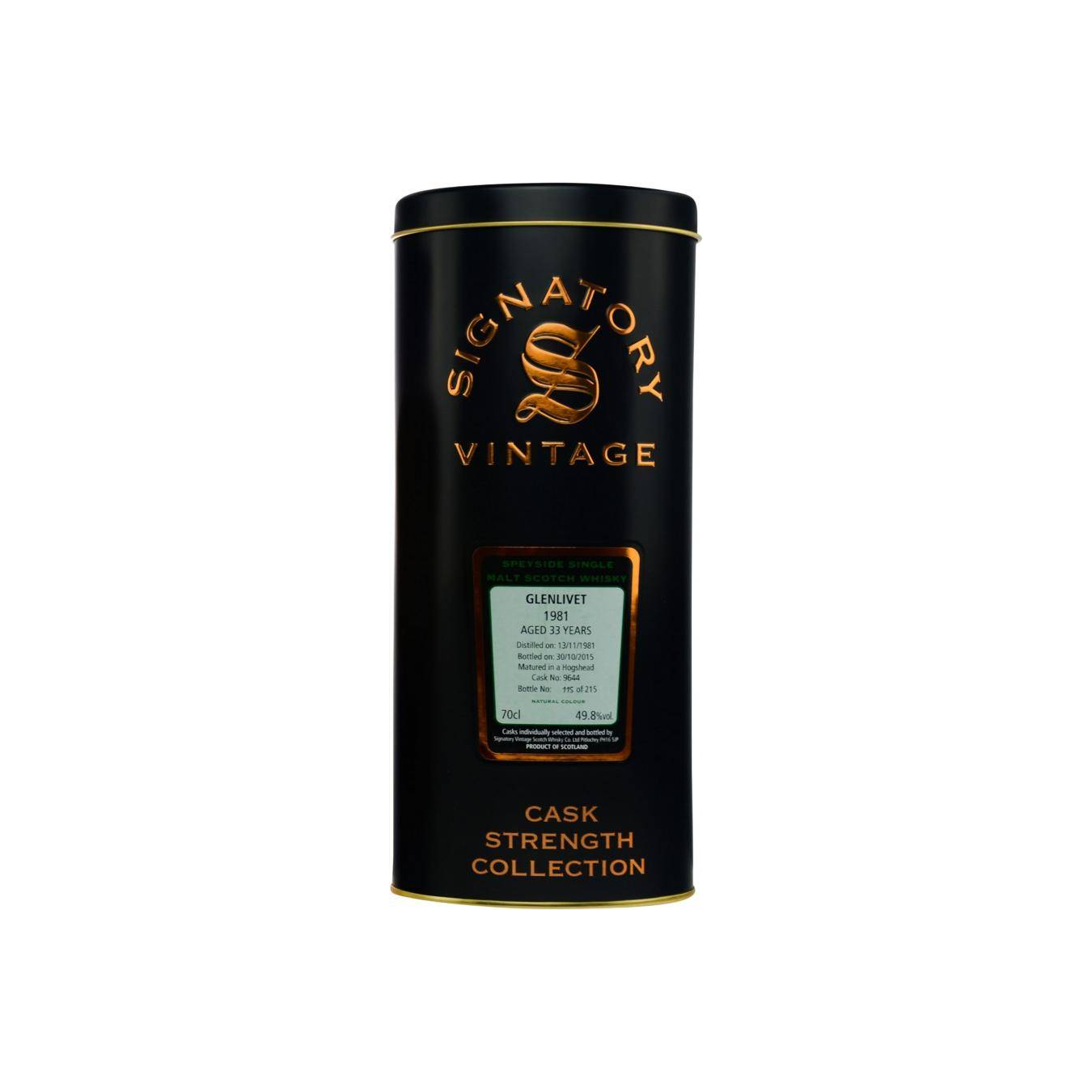 The Glenlivet Cask Strength Collection 1981 33 Years Single Malt Whisky 2