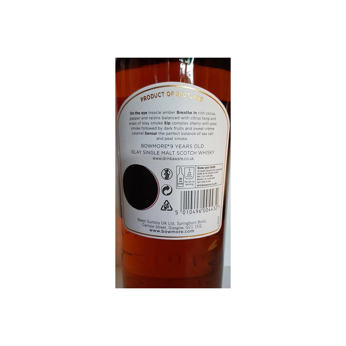 Bowmore 9 Years Single Malt Whisky 3