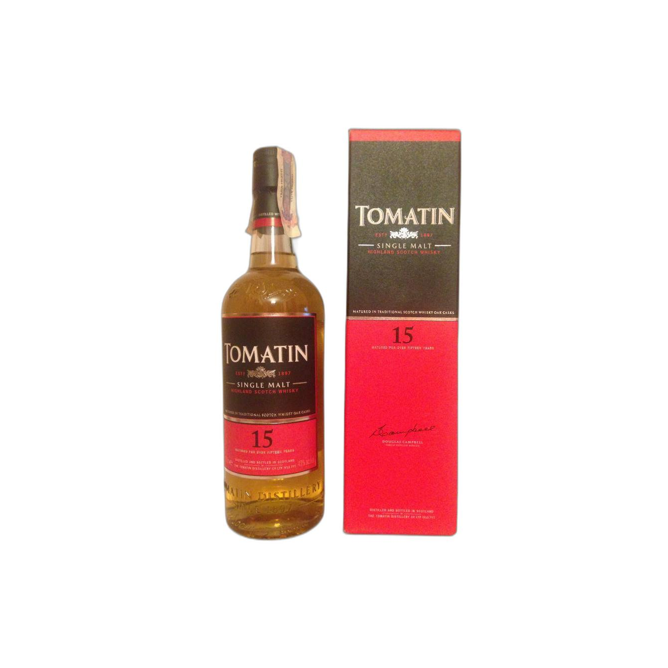 Tomatin 15 Years Single Malt Whisky 2