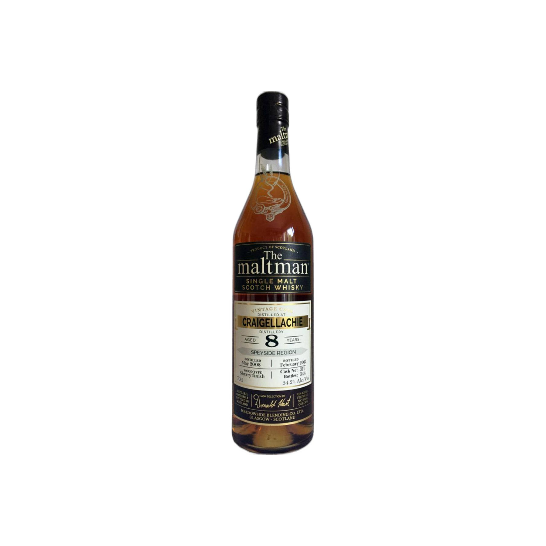 Craigellachie 2008 8 Years Single Malt Whisky
