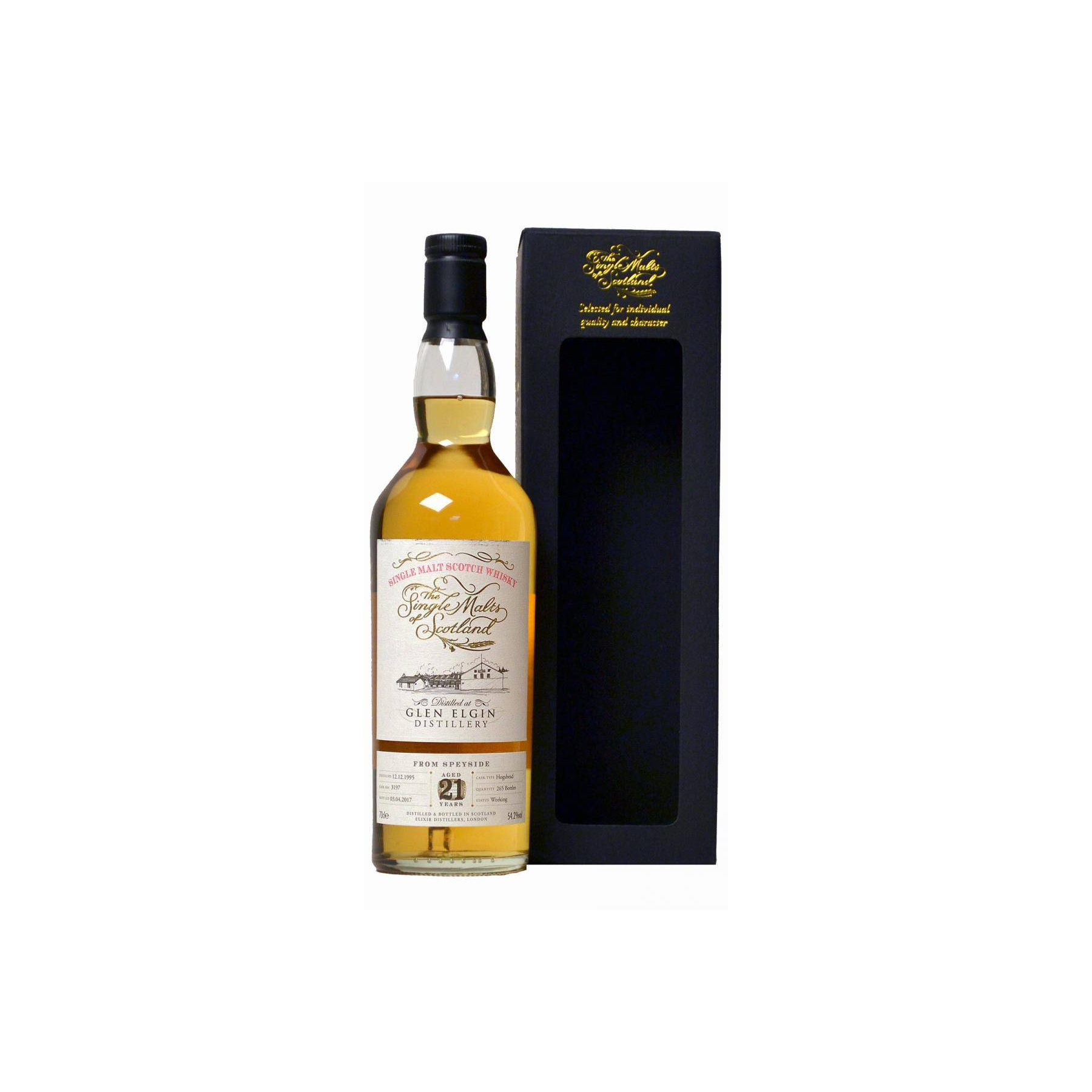 Glen Elgin The Single Malts of Scotland 1995 21 Years Single Malt Whisky 2