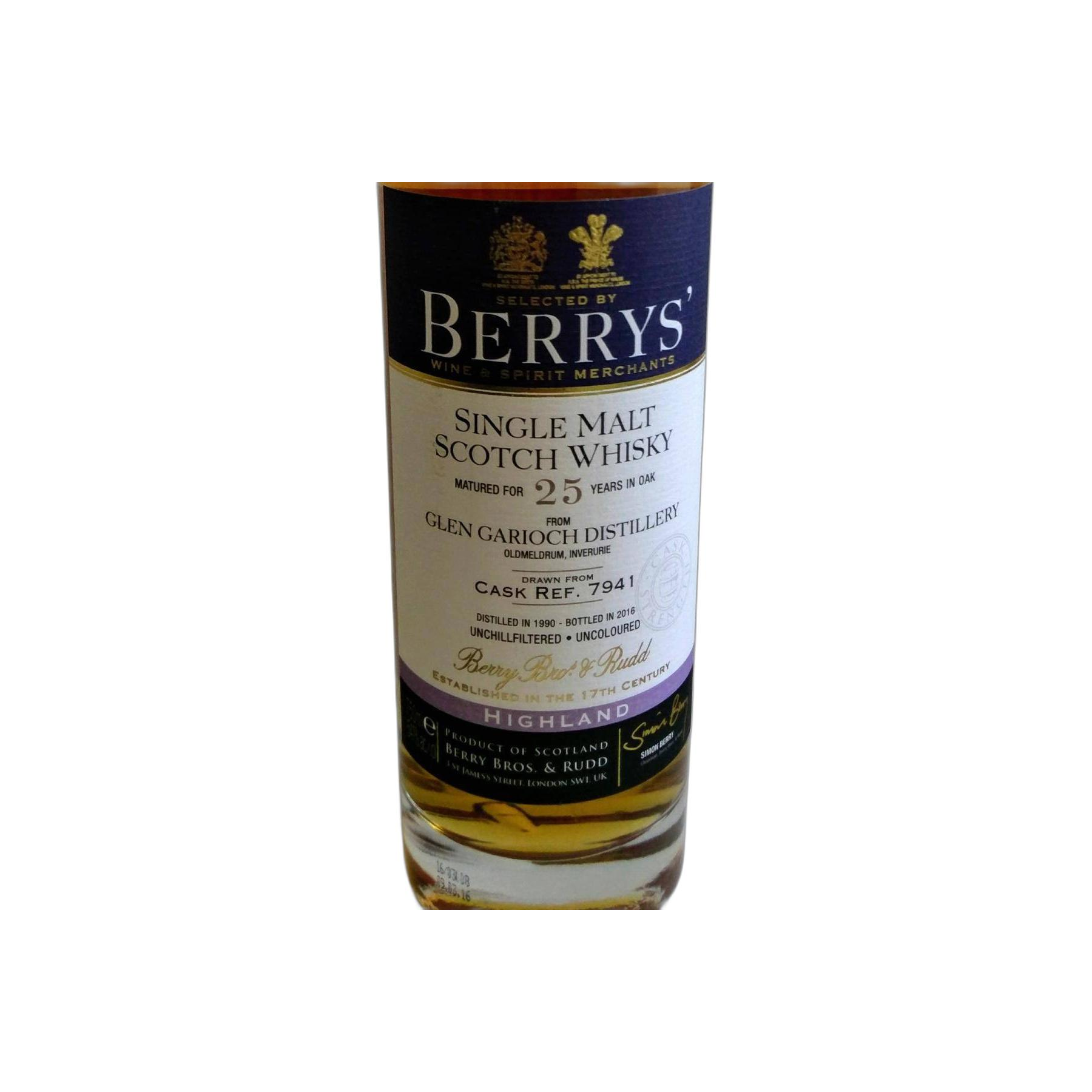 Glen Garioch 1990 25 Years Single Malt Whisky