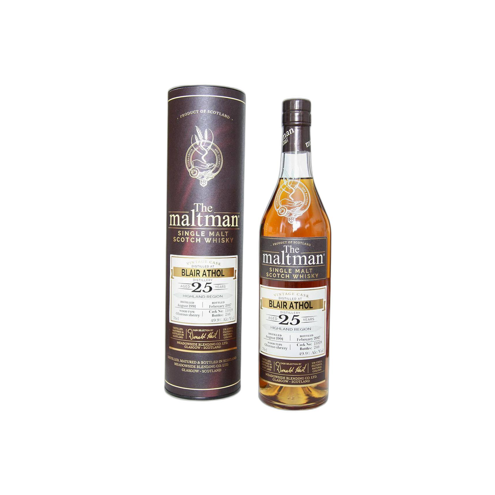 Blair Athol 1991 25 Years Single Malt Whisky 2