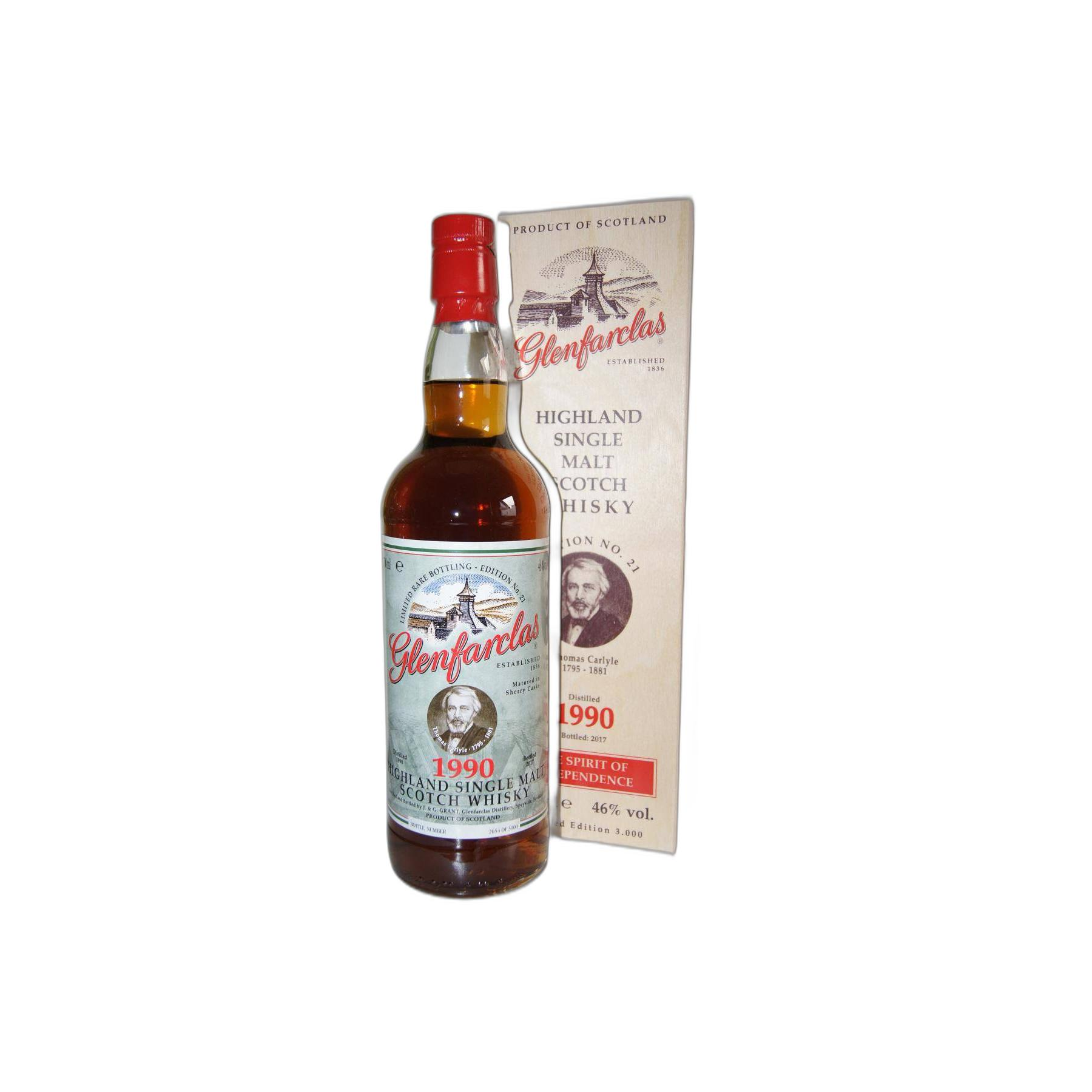Glenfarclas 1990 27 Years Single Malt Whisky 3