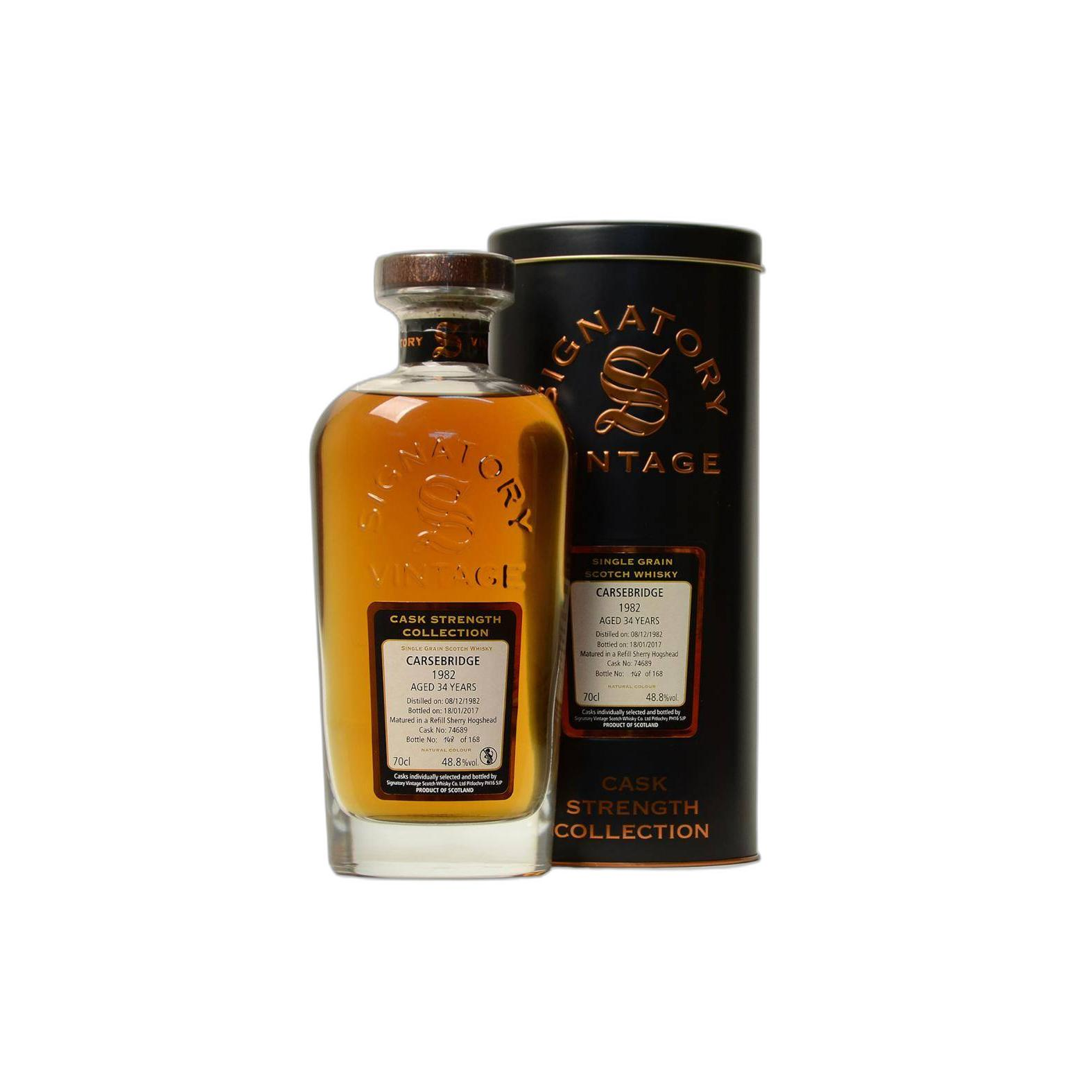 Carsebridge Cask Strength Collection 1982 34 Years Single Grain Whisky 2
