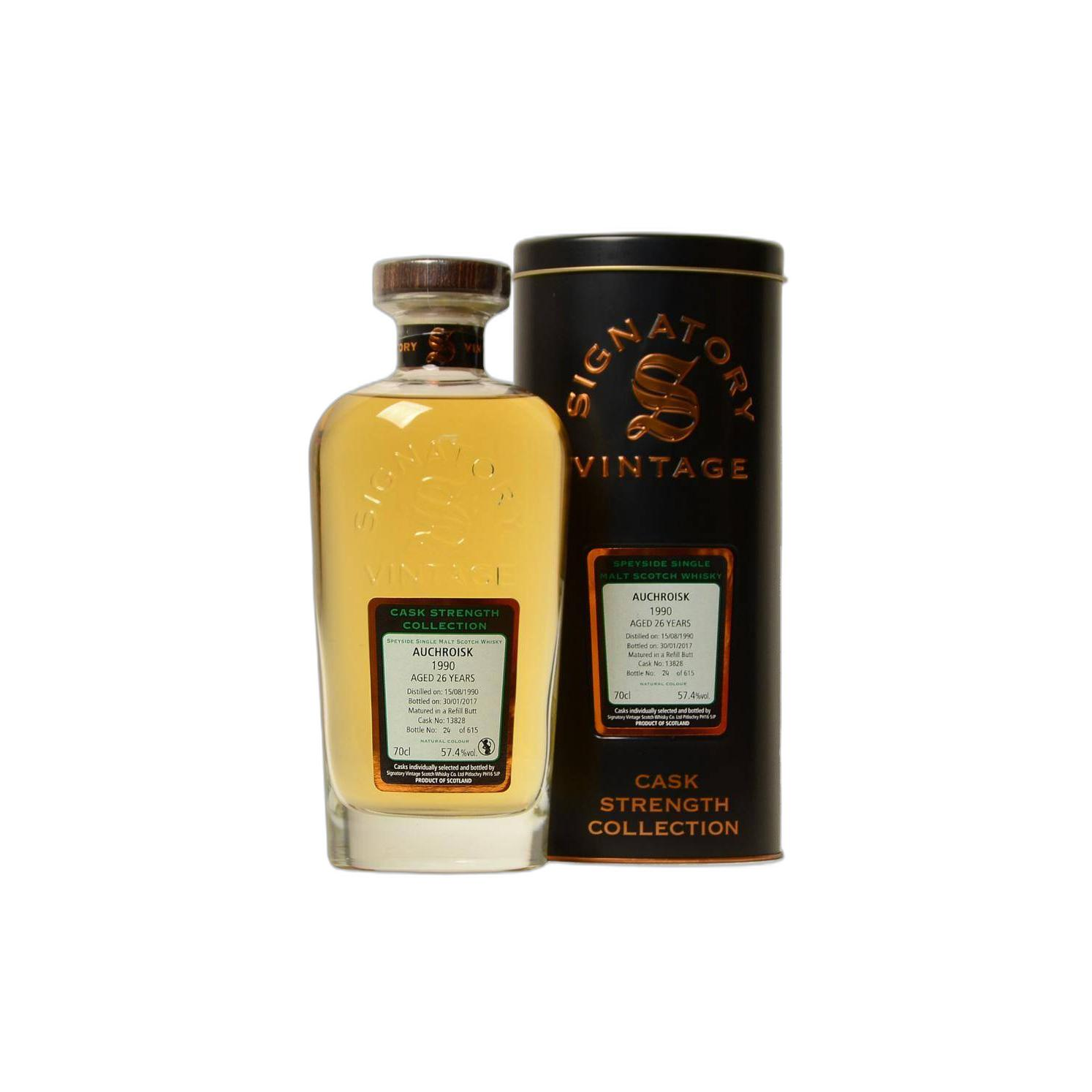 Auchroisk Cask Strength Collection 1990 26 Years Single Malt Whisky 2