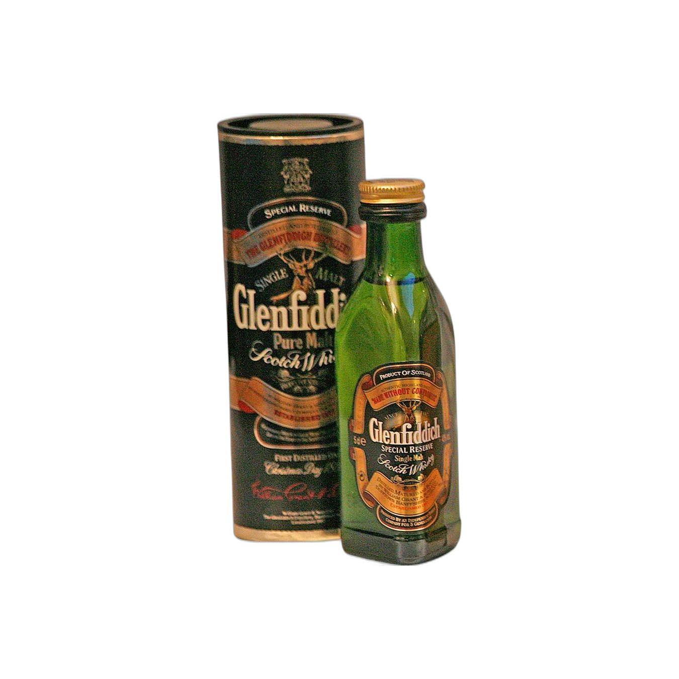 Glenfiddich Miniature Single Malt Whisky 2