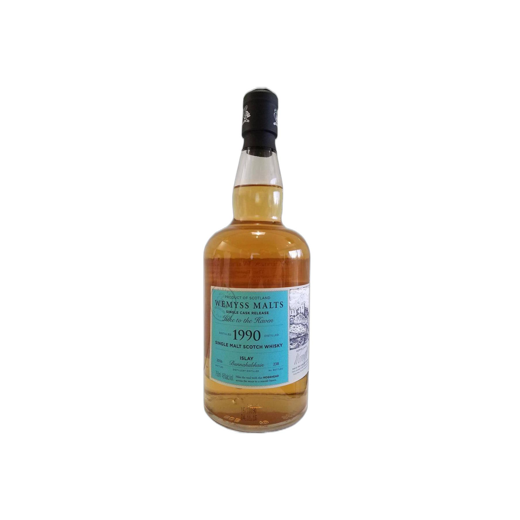 Bunnahabhain 1990 26 Years Single Malt Whisky