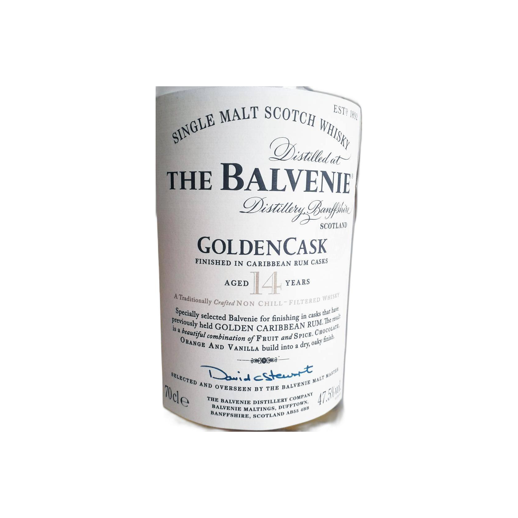 The Balvenie 14 Years Single Malt Whisky