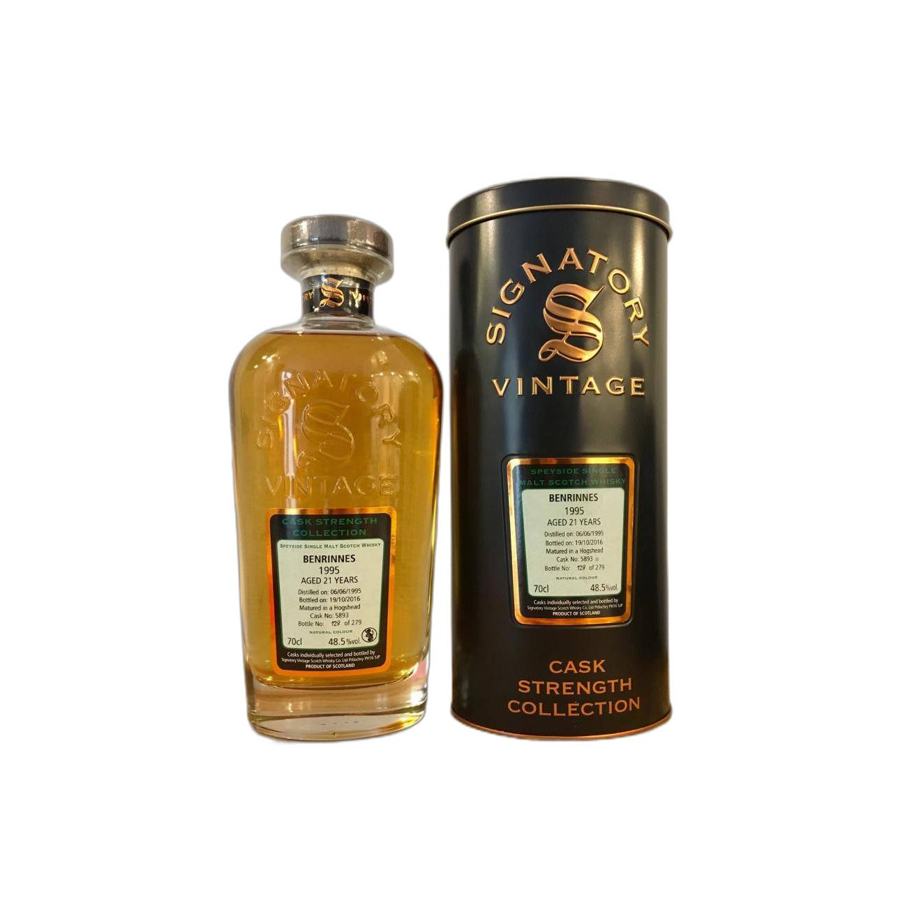 Benrinnes Cask Strength Collection 1995 21 Years Single Malt Whisky 2
