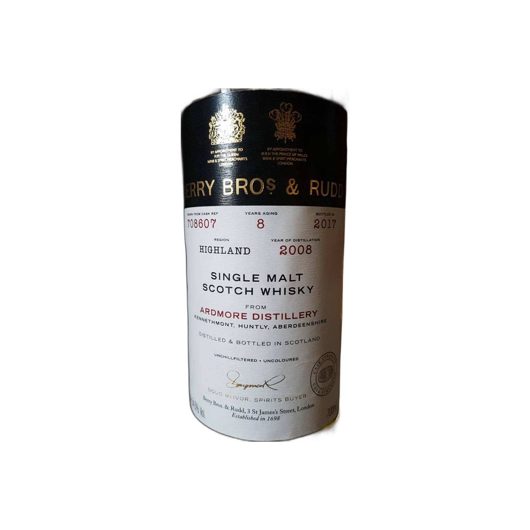 Ardmore 2008 8 Years Single Malt Whisky 2