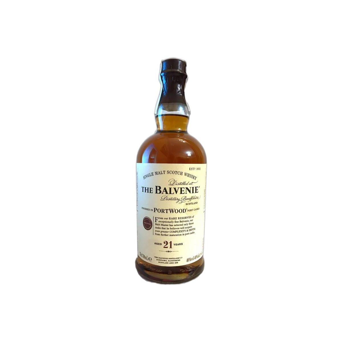 The Balvenie 21 Years Single Malt Whisky
