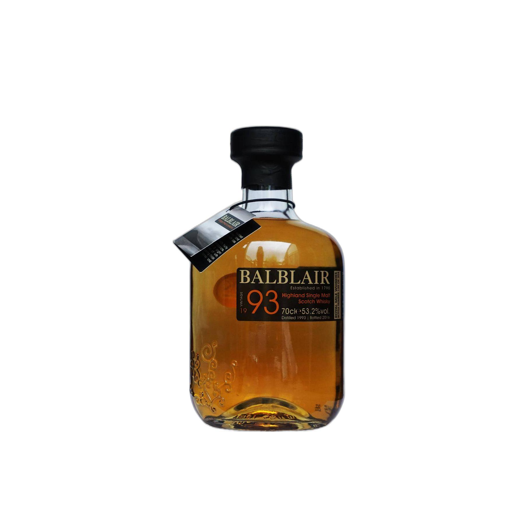 Balblair Single Cask 1993 23 Years Single Malt Whisky