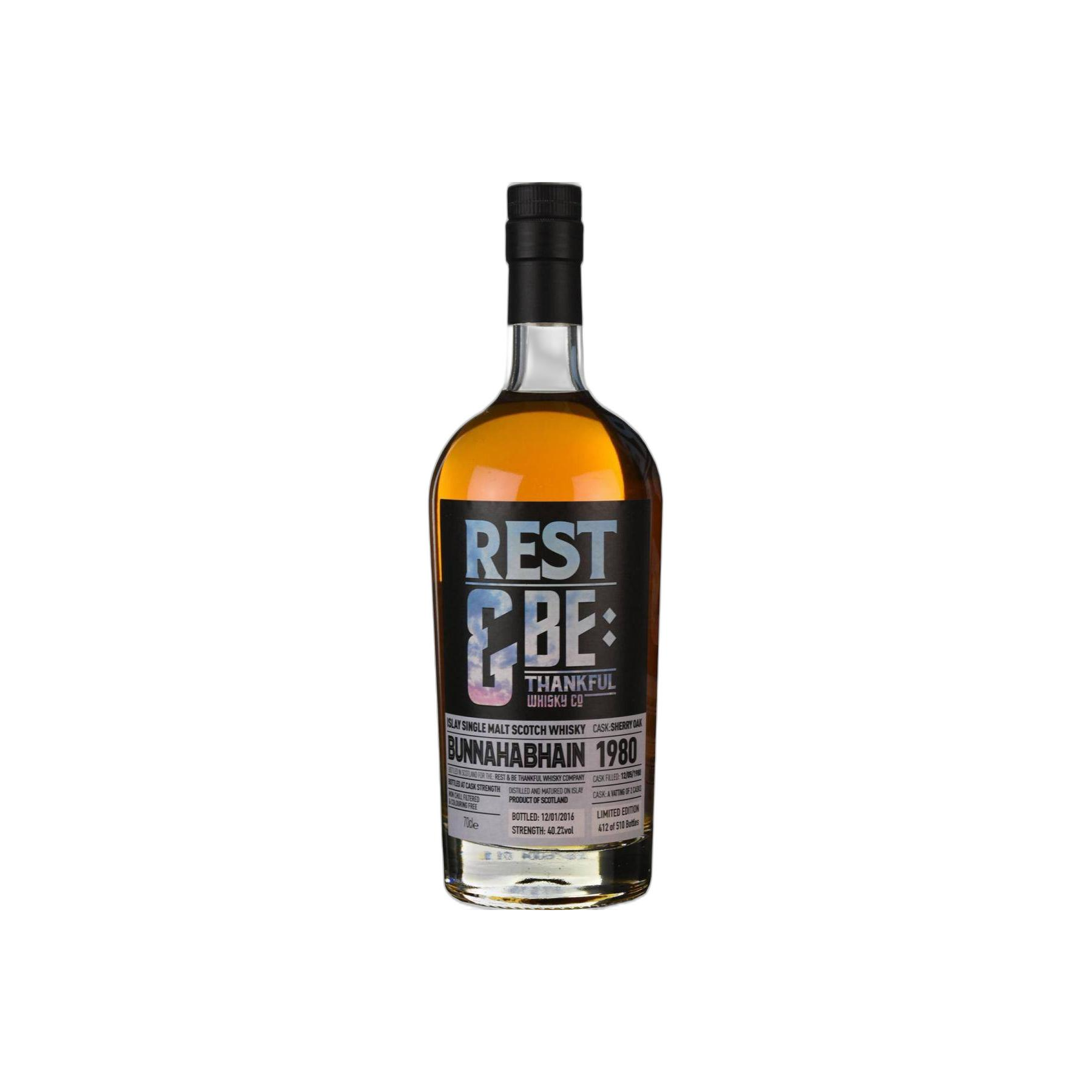 Bunnahabhain Limited Edition 1980 30 Years Single Malt Whisky