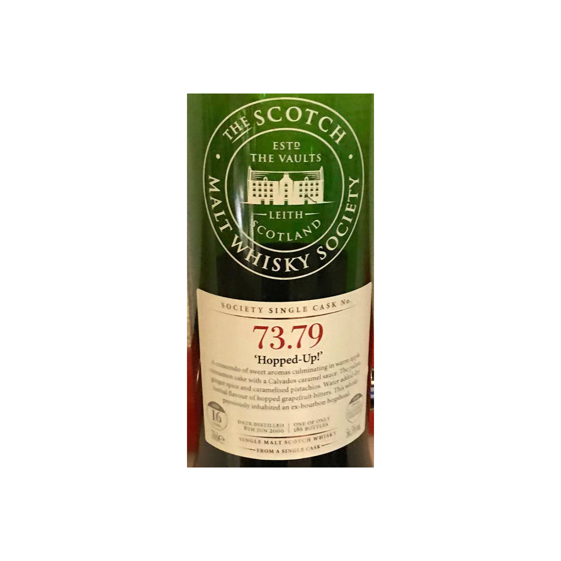 The Scotch Malt Whisky Society 2000 16 Years Single Malt Whisky