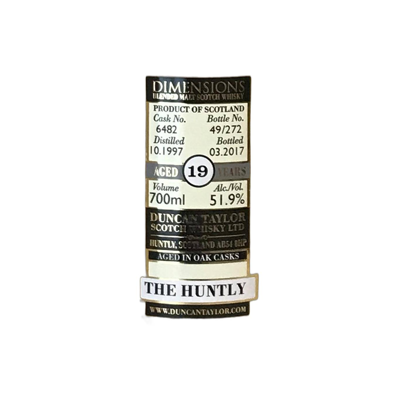The Balvenie Dimensions 1997 19 Years Blended Malt Whisky 2