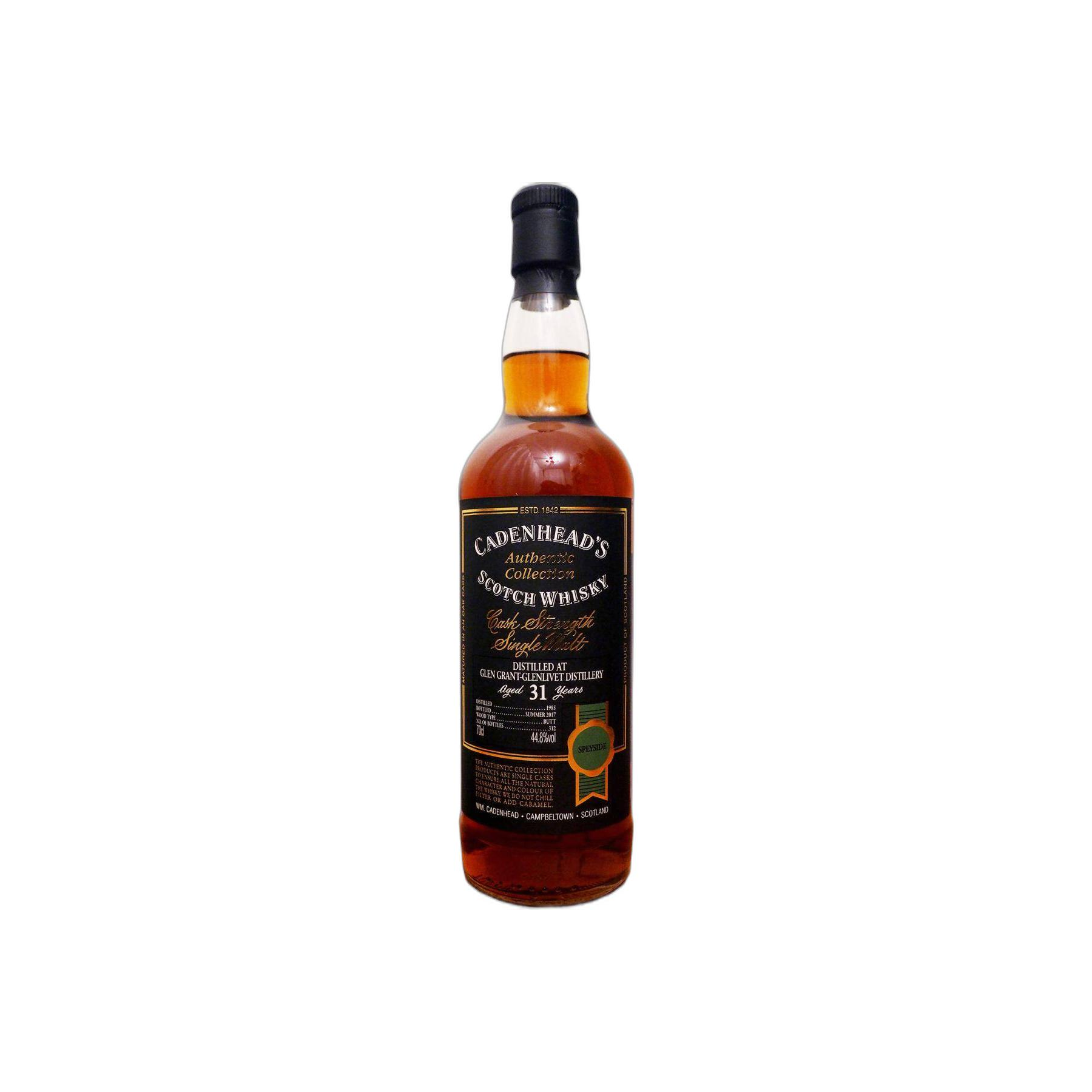Glen Grant Authentic Collection 1985 31 Years Single Malt Whisky