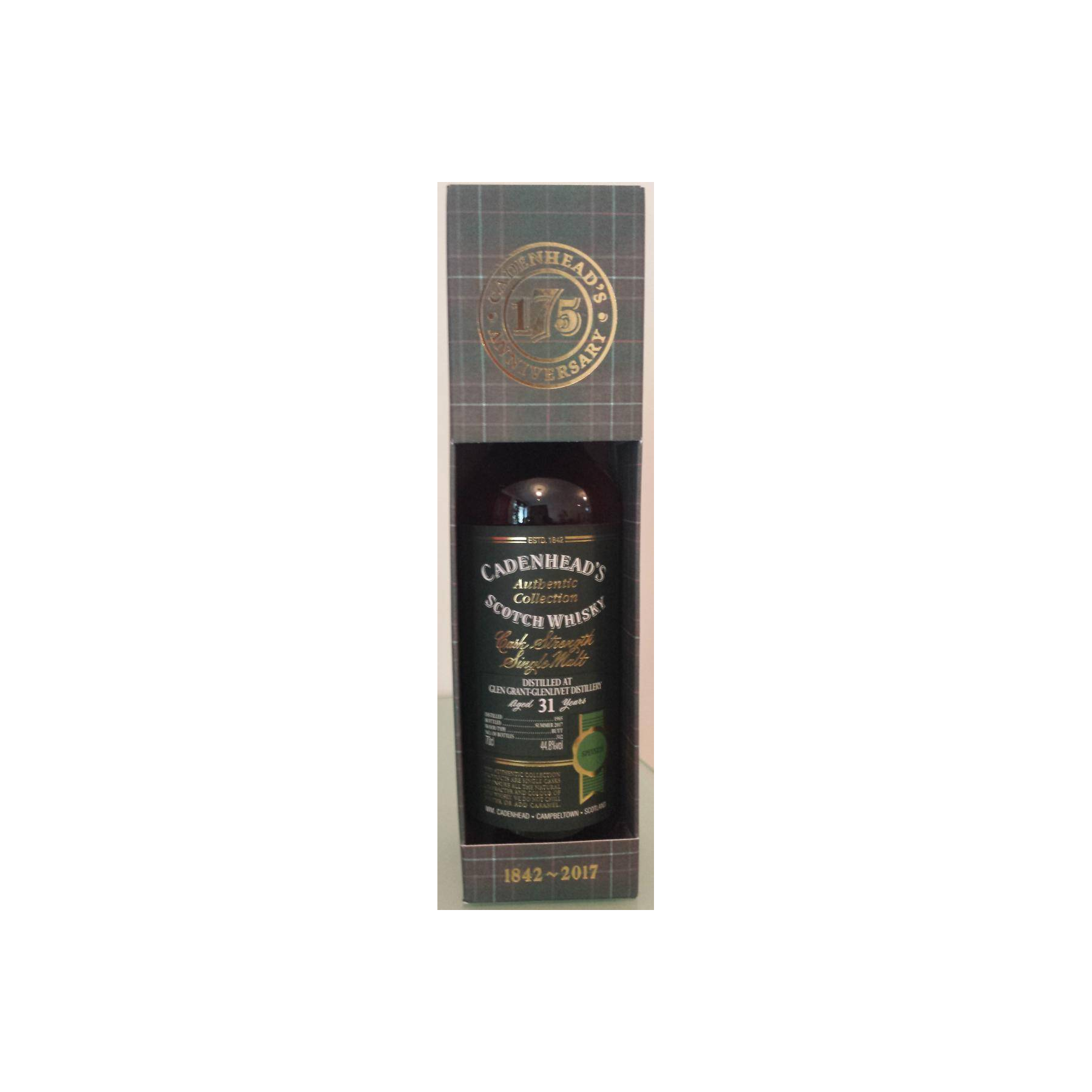 Glen Grant Authentic Collection 1985 31 Years Single Malt Whisky 3
