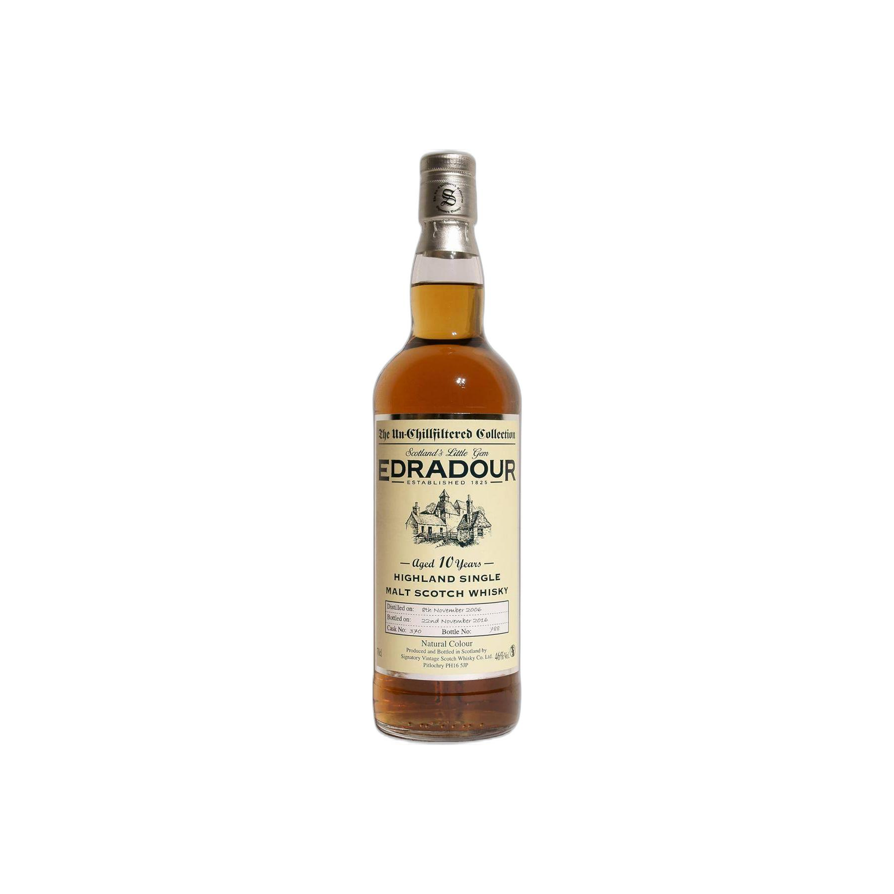 Edradour The Un-Chillfiltered Collection 2006 10 Years Single Malt Whisky