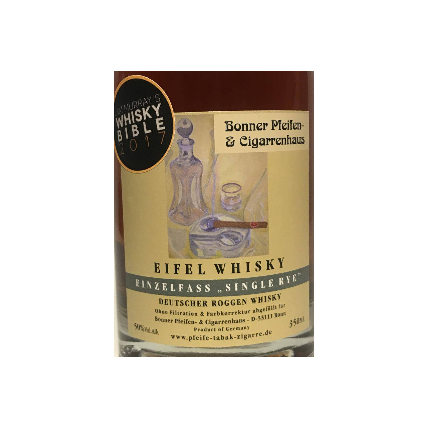 Eifel Whisky Einzelfass "Single Rye" - Edition 2016 BPCh