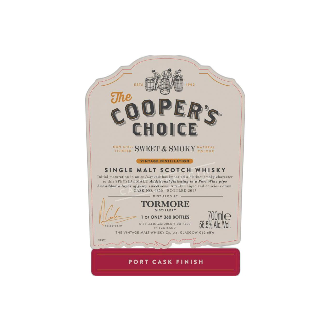 Tormore The Cooper's Choice Single Malt Whisky 2