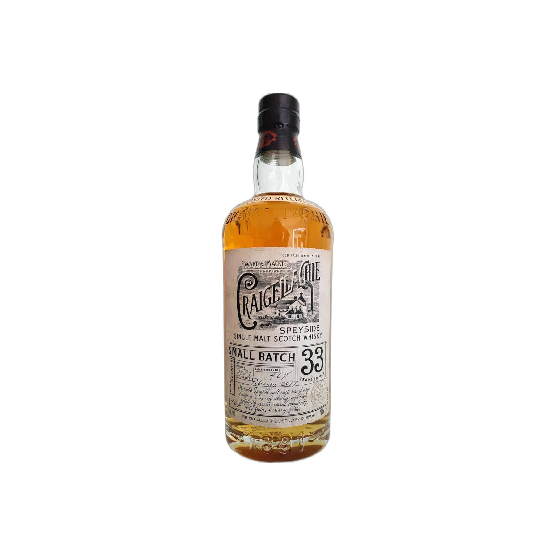 Craigellachie Small Batch 1983 33 Years Single Malt Whisky