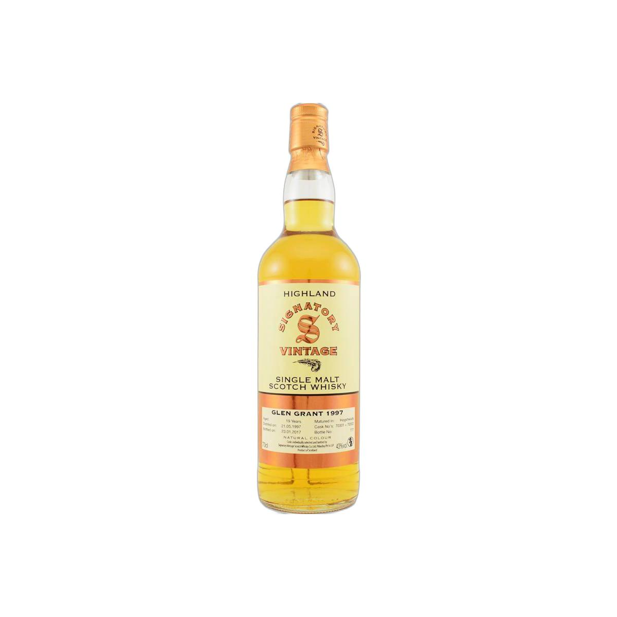 Glen Grant Vintage Collection 1997 19 Years Single Malt Whisky