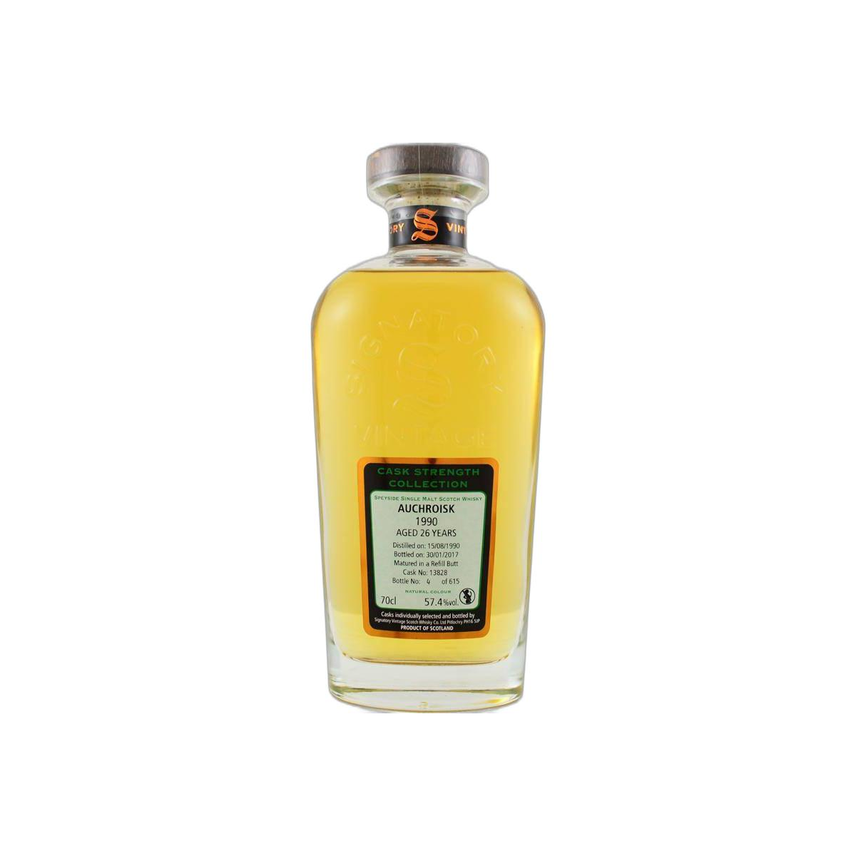 Auchroisk Cask Strength Collection 1990 26 Years Single Malt Whisky