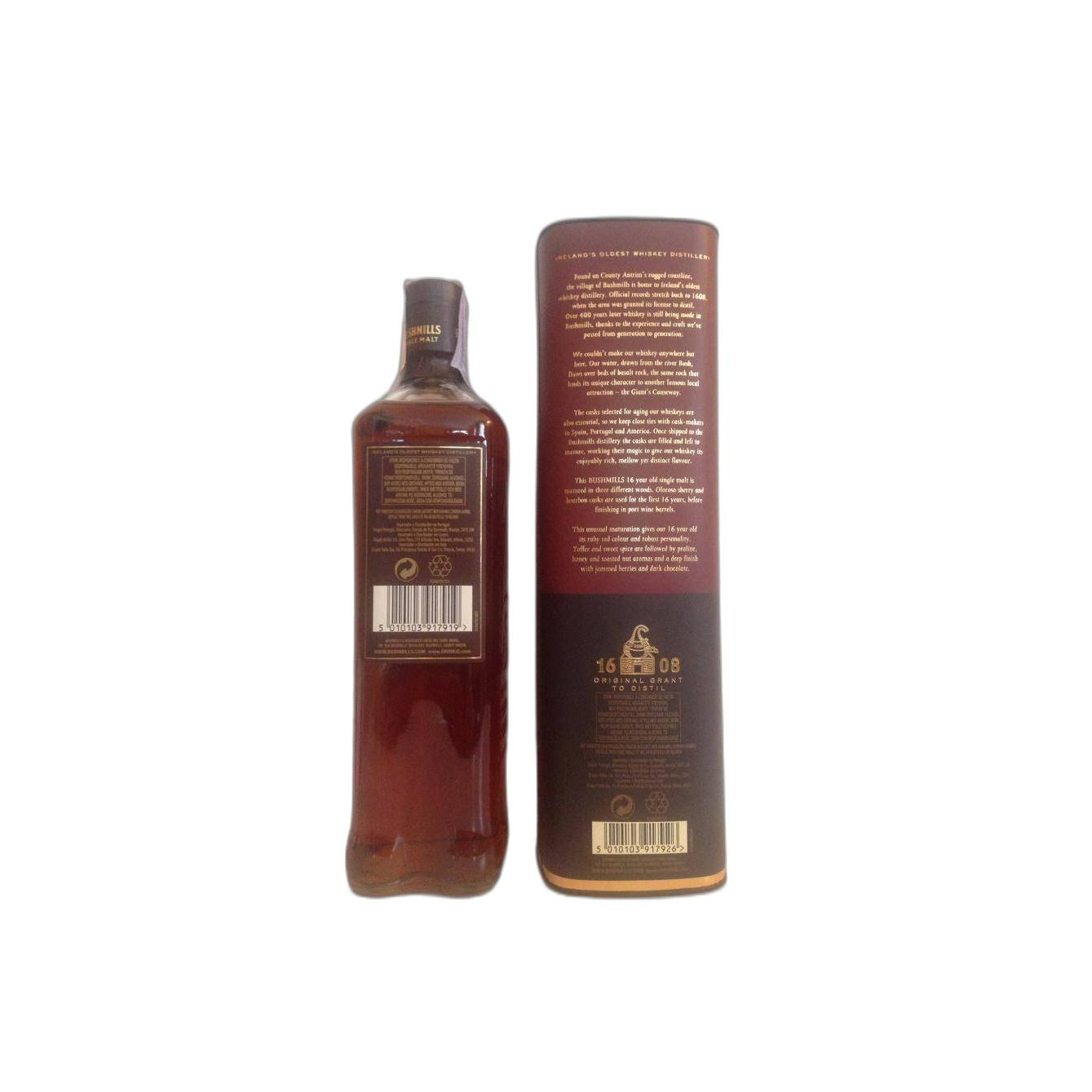 Bushmills 16 Years Single Malt Whisky 3