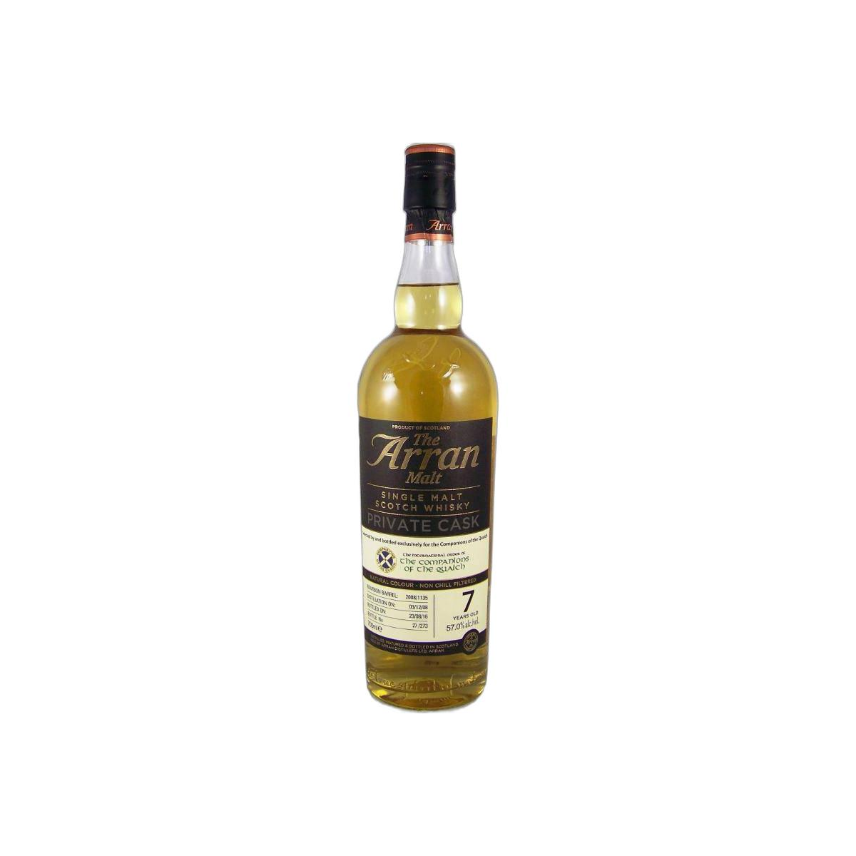 Arran Private Cask 2008 7 Years Single Malt Whisky