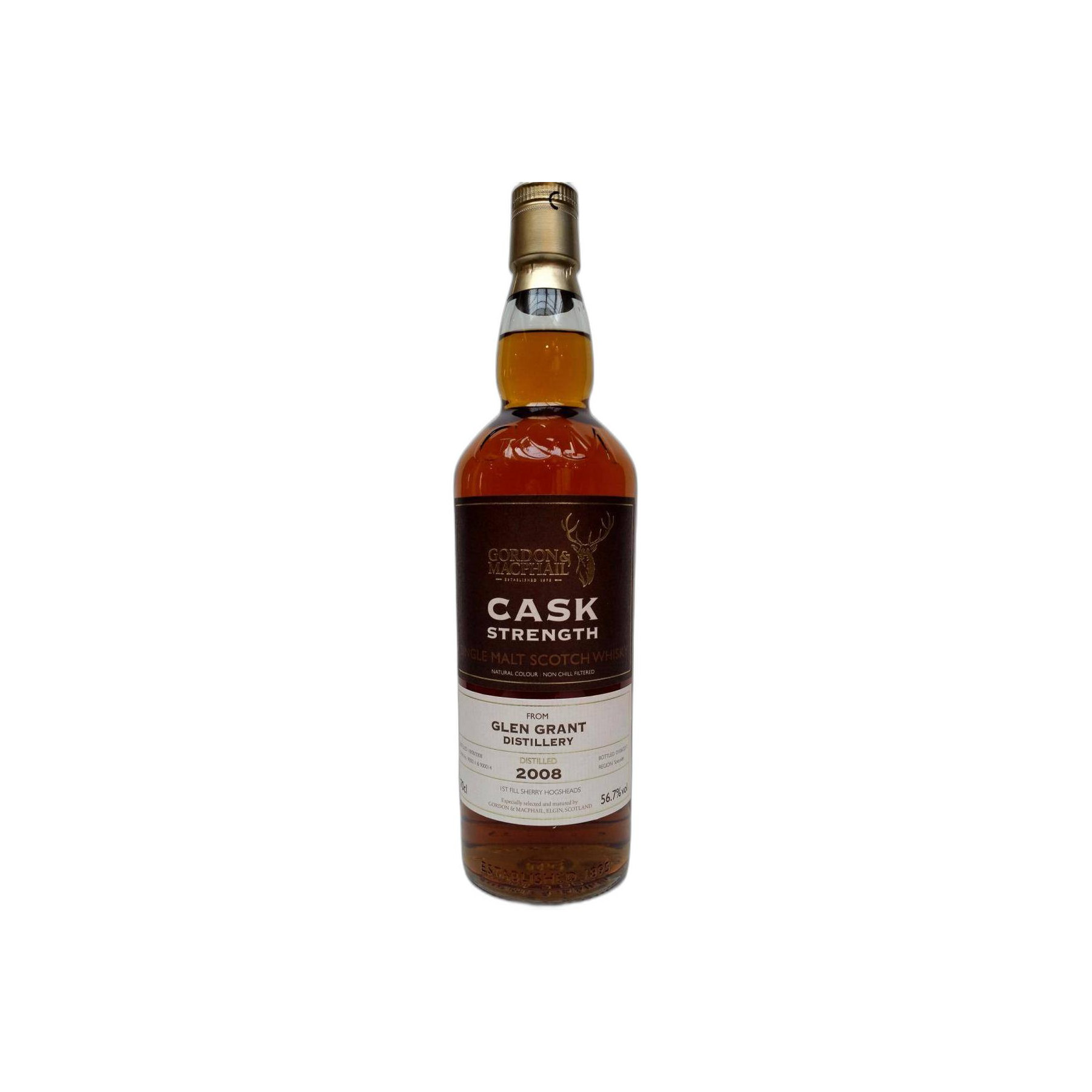 Glen Grant Cask Strength Collection 2008 8 Years Single Malt Whisky