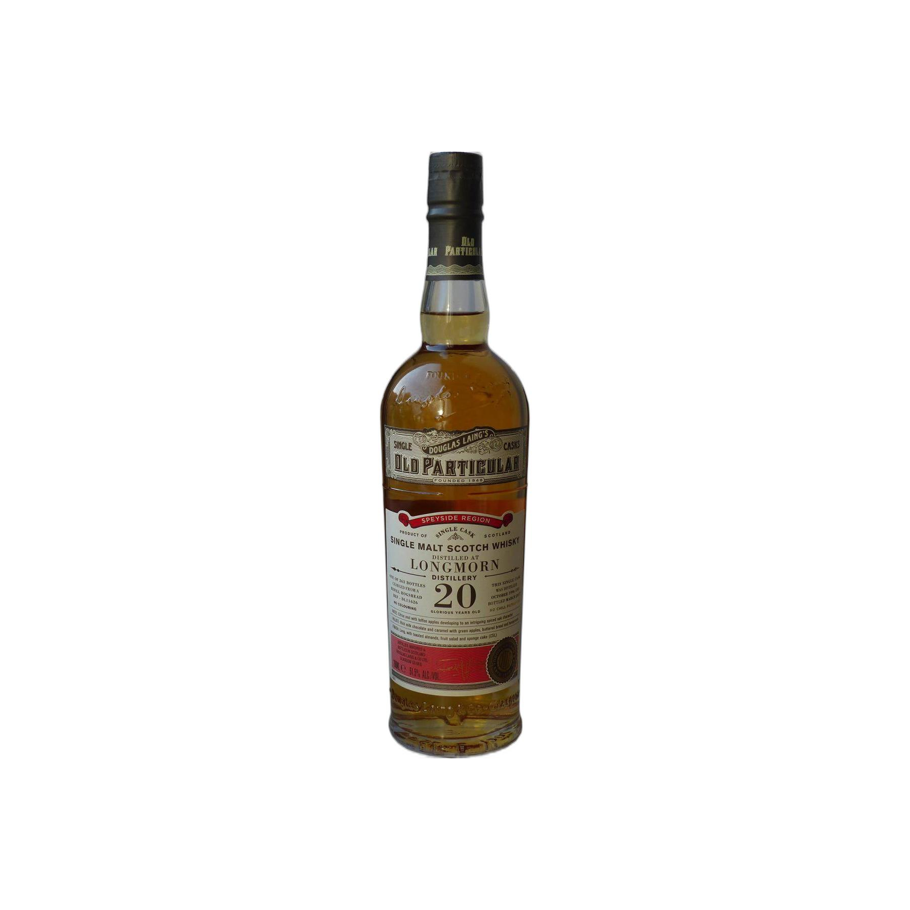 Longmorn Old Particular 1996 20 Years Single Malt Whisky