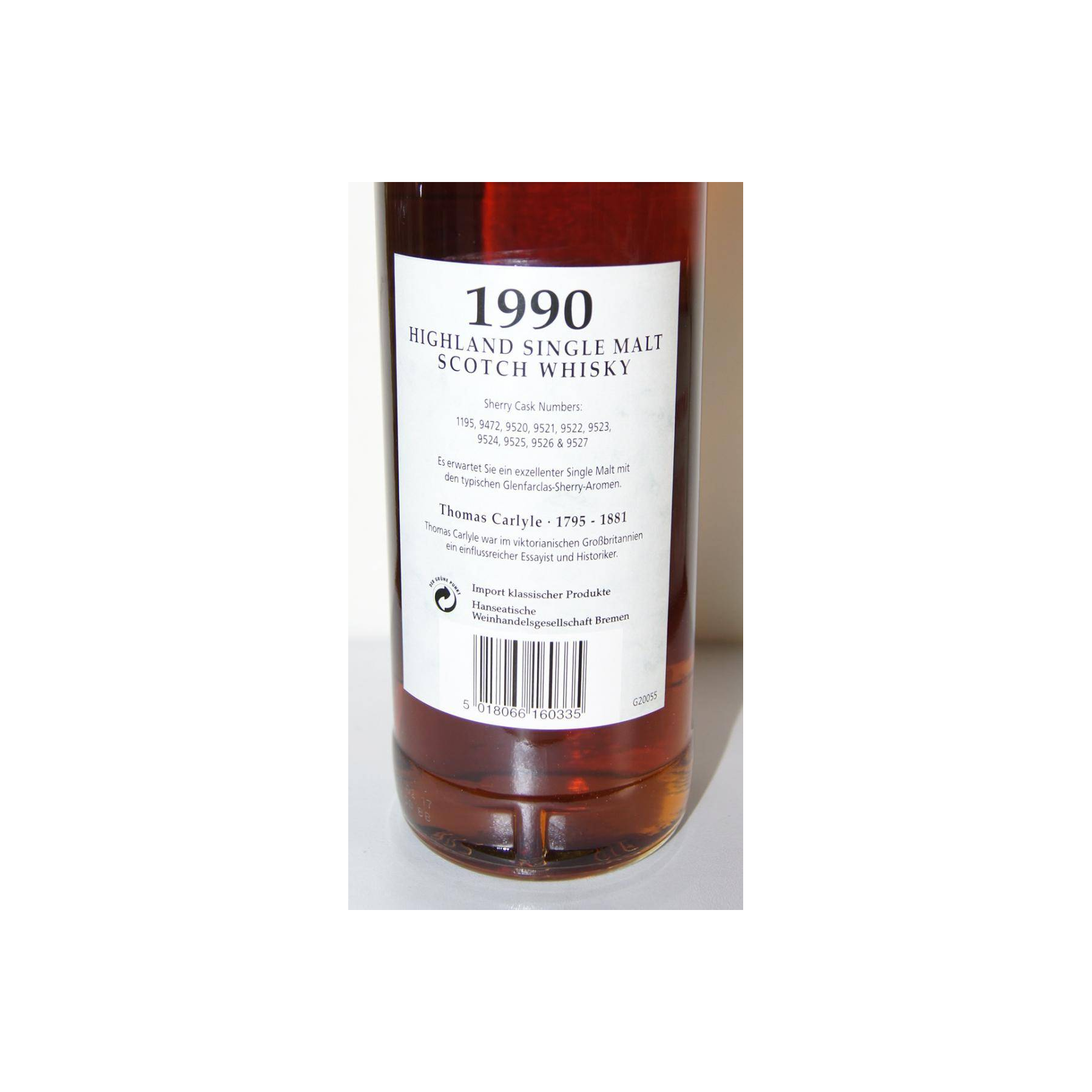 Glenfarclas 1990 27 Years Single Malt Whisky 2