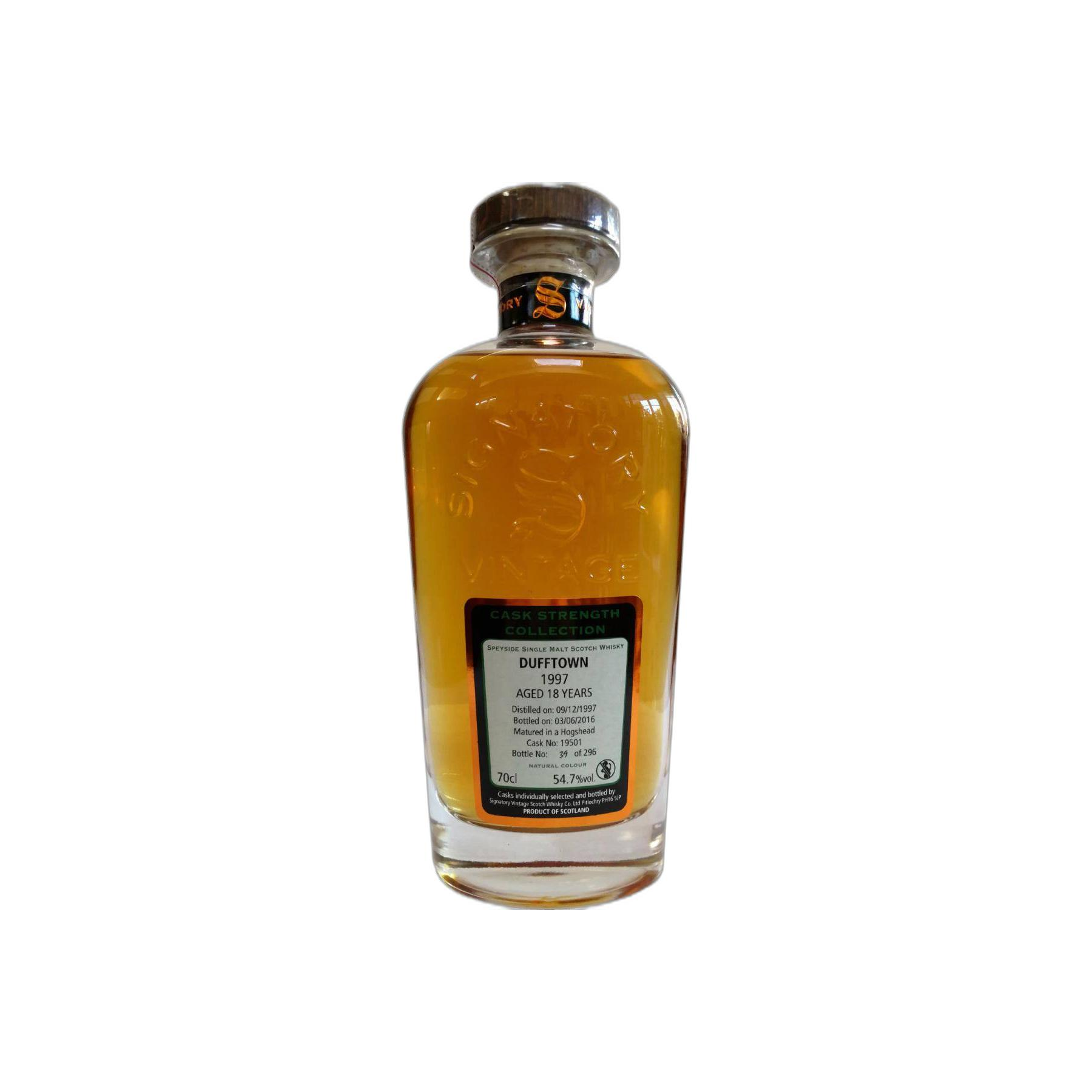 Dufftown Cask Strength Collection 1997 18 Years Single Malt Whisky