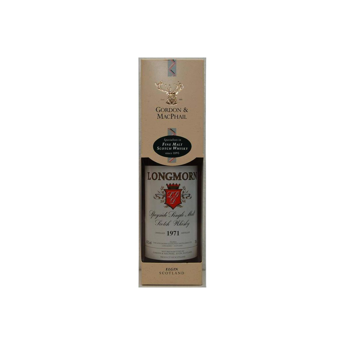 Longmorn Licensed Bottling 1971 40 Years Single Malt Whisky 3