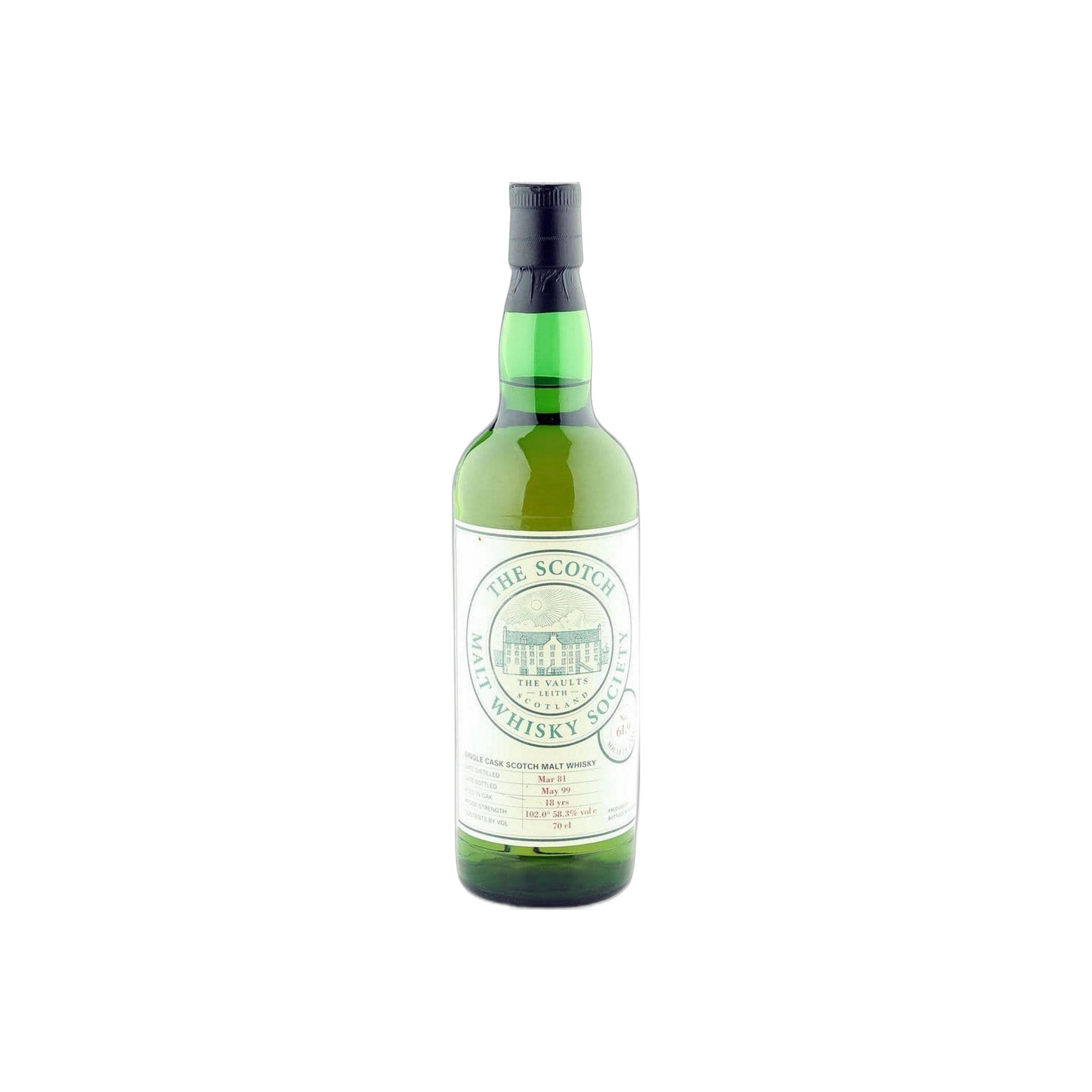 The Scotch Malt Whisky Society 1981 18 Years Single Malt Whisky