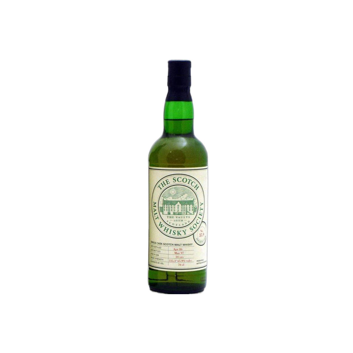 The Scotch Malt Whisky Society 1986 10 Years Single Malt Whisky